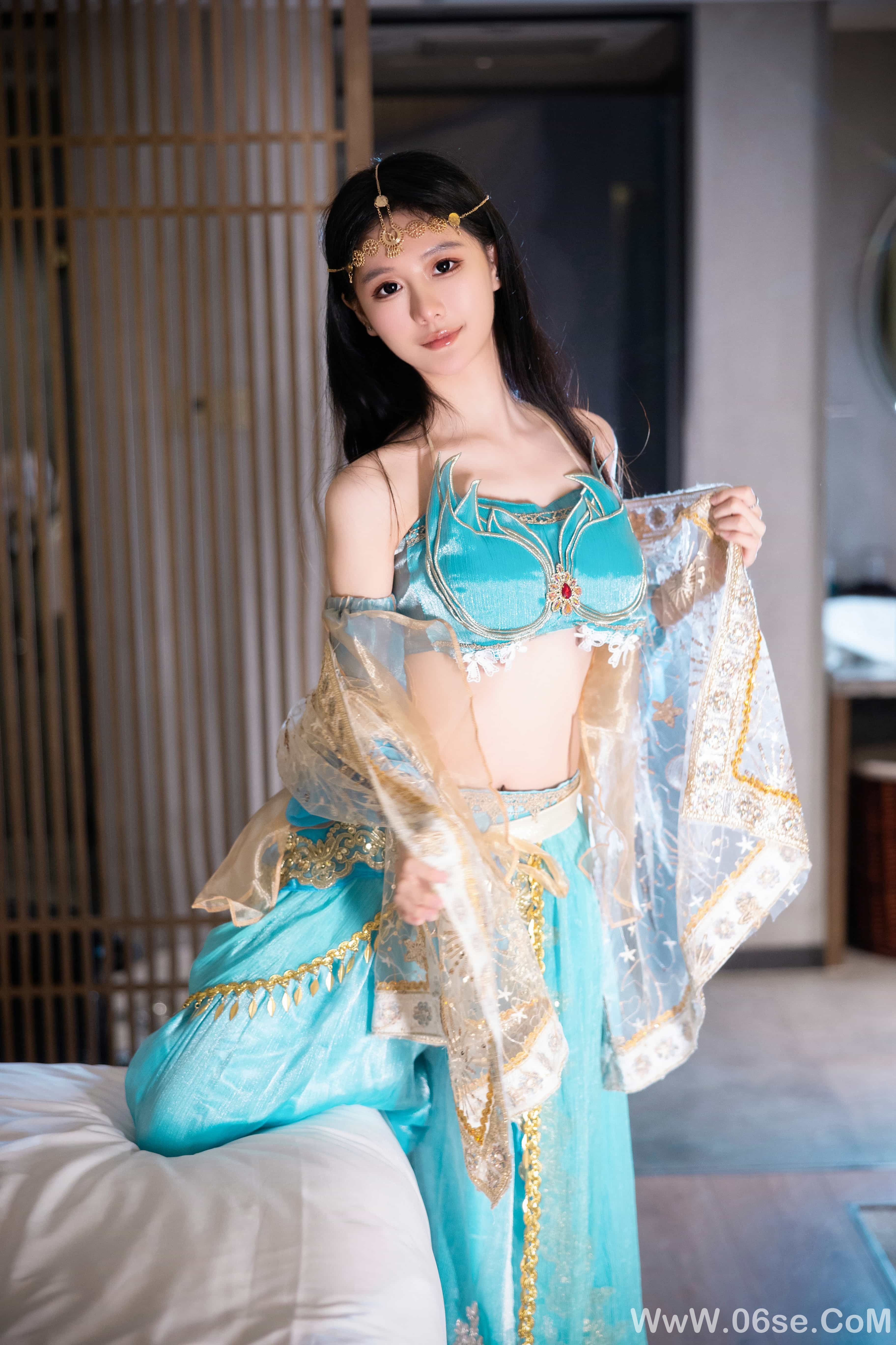 图片[5]-谢小蒽(幼幼) – 西域舞娘写真[92P]-六色网