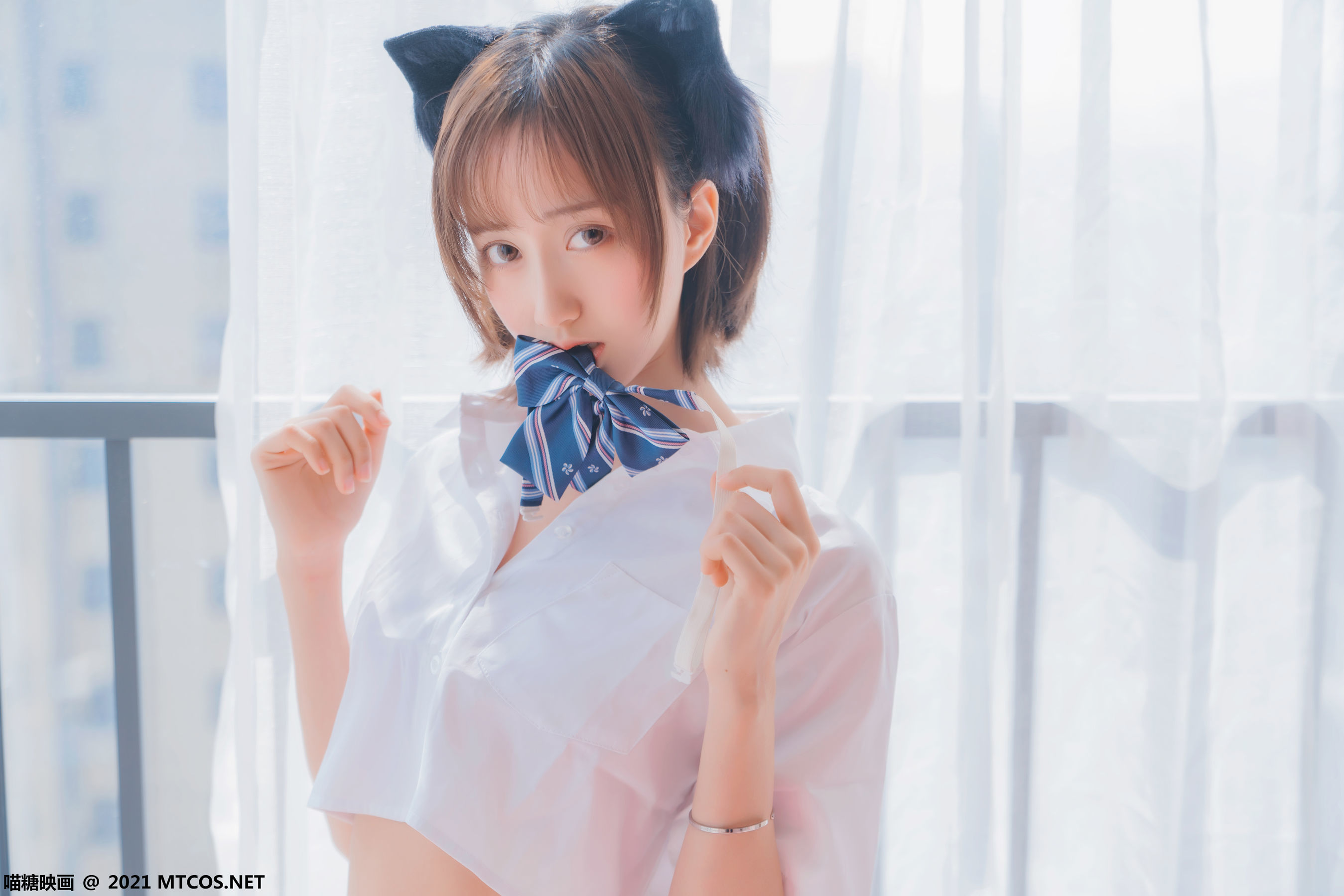 图片[12]-喵糖映画 VOL.436 猫儿少女 [33P]-六色网