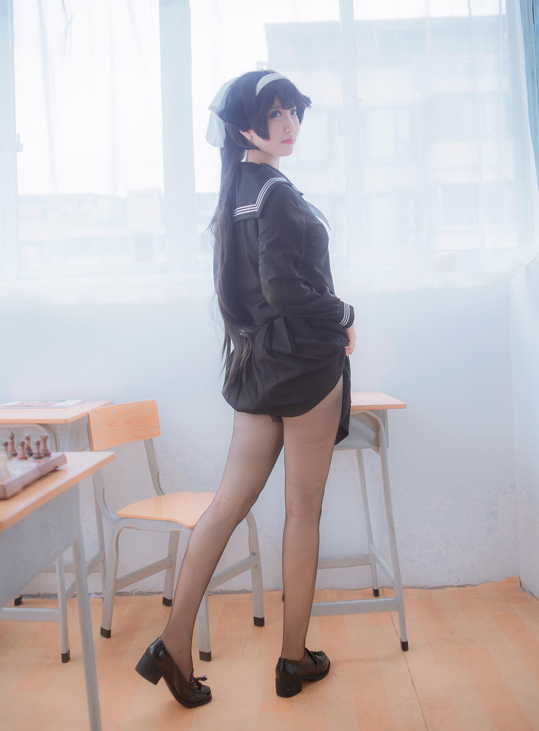 图片[9]-人气Coser黑川 獒犬制服[30P]-六色网