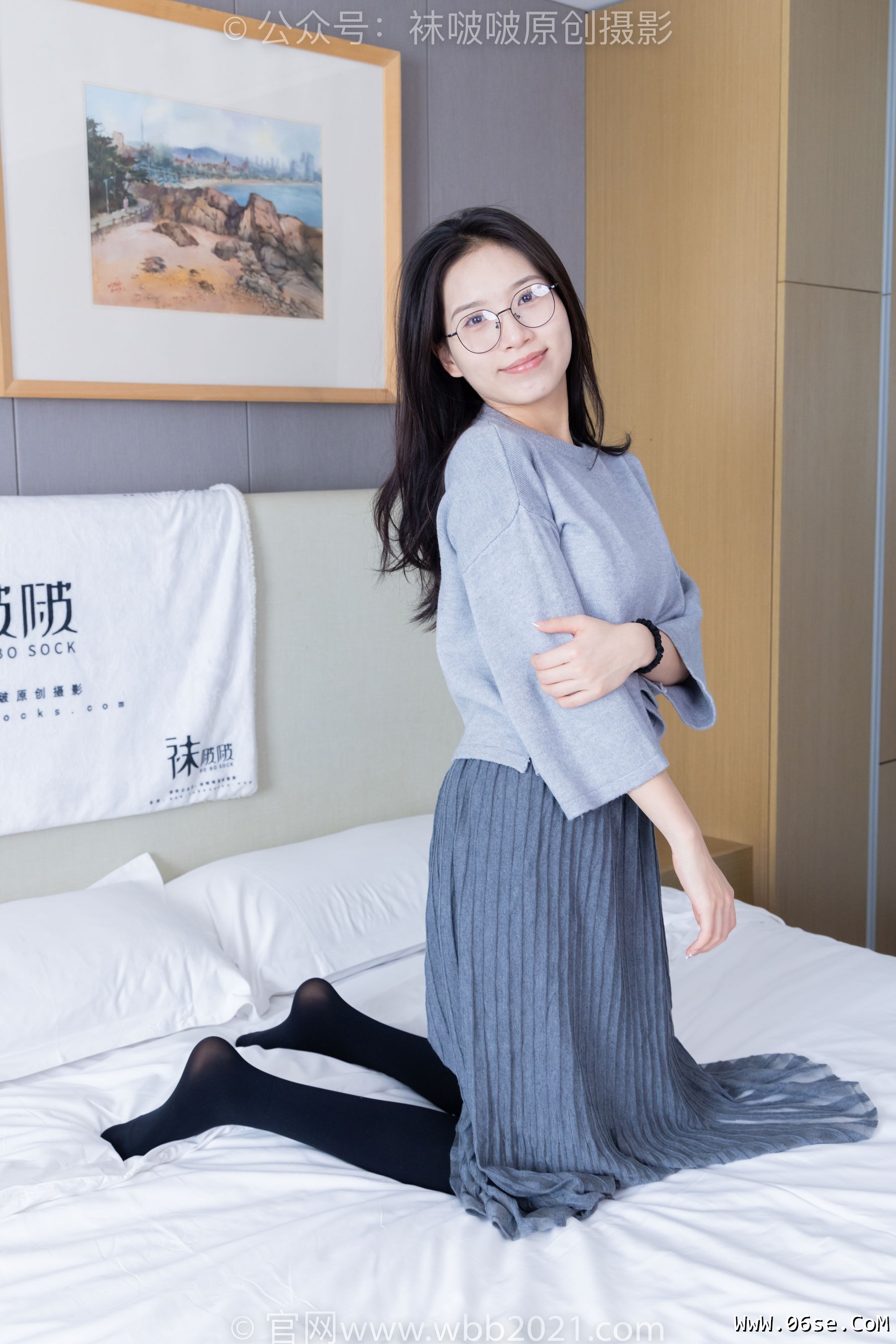 图片[32]-BoBoSocks袜啵啵 No.358 芝士 -平底鞋、板鞋、肉丝、厚黑丝[150P]-六色网