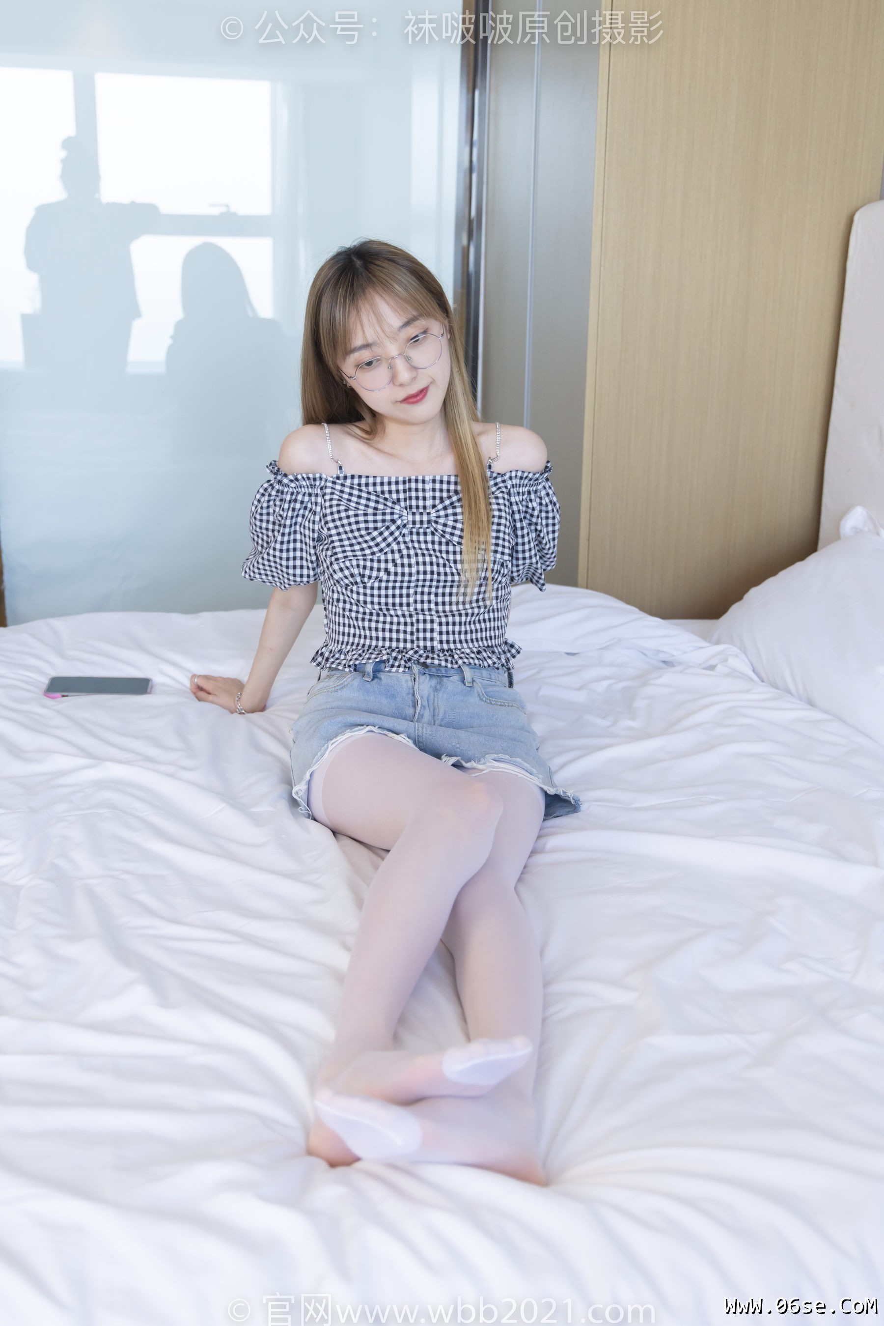 图片[139]-BoBoSocks袜啵啵 No.234 稚予-板鞋、白丝[150P]-六色网