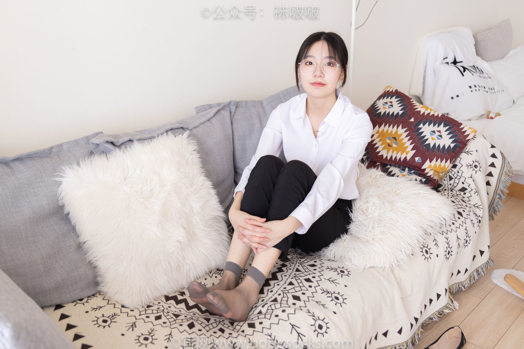 图片[55]-BoBoSocks袜啵啵 No.085 小甜豆-平底鞋、短灰丝、短肉丝[140P]-六色网