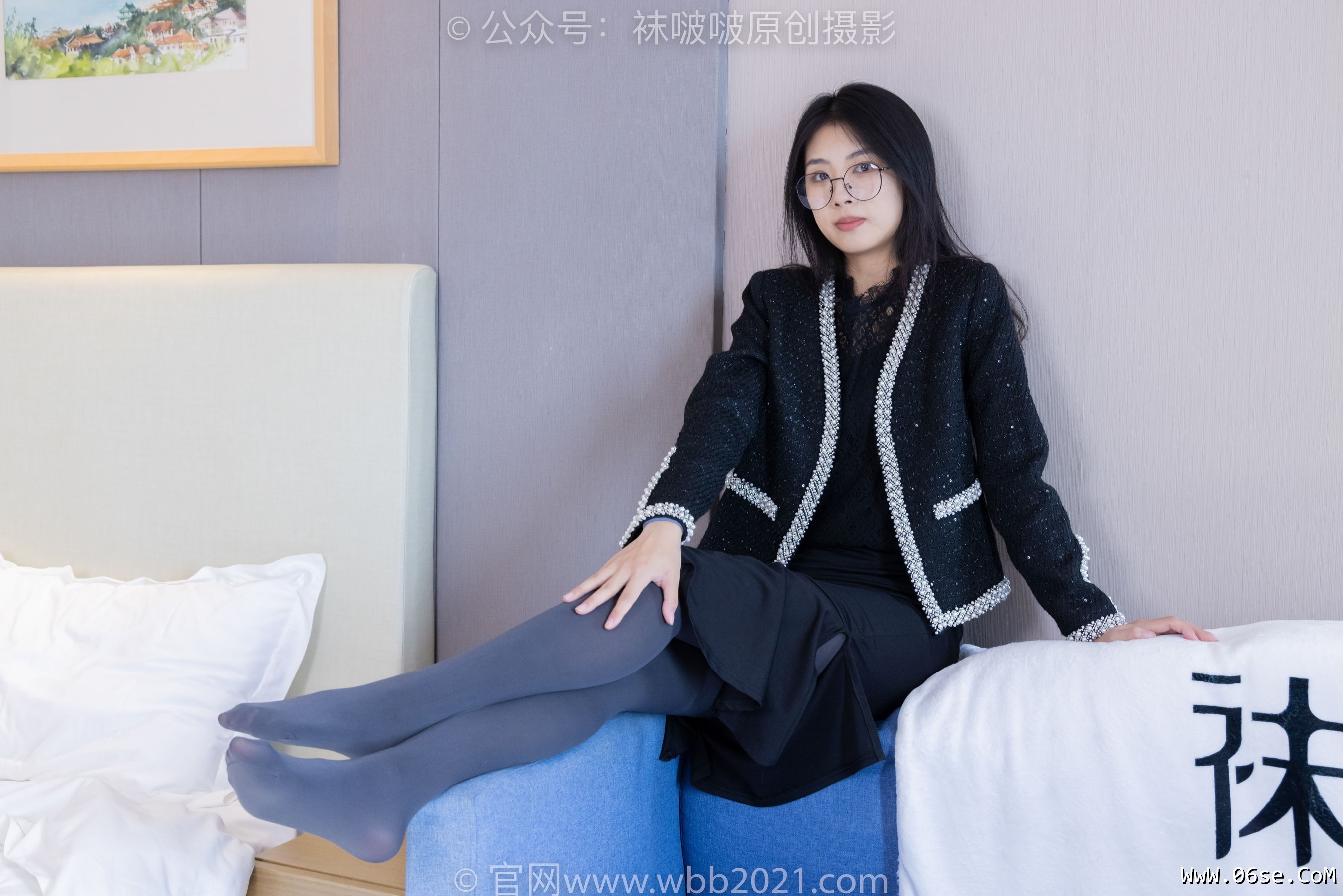 图片[145]-BoBoSocks袜啵啵 No.378 奶油 -短靴、运动鞋、厚黑丝、厚灰丝[190P]-六色网