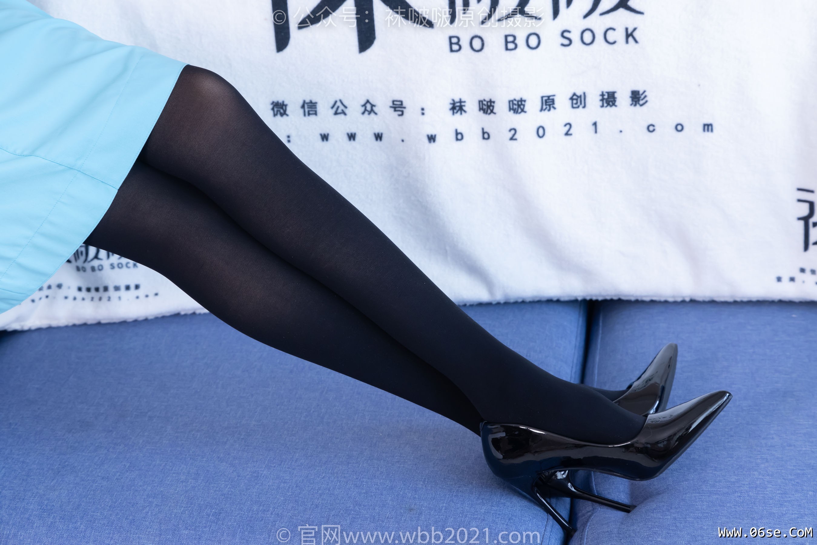 图片[46]-BoBoSocks袜啵啵 No.440 稚予 -高跟鞋、厚黑丝、空姐制服[200P]-六色网