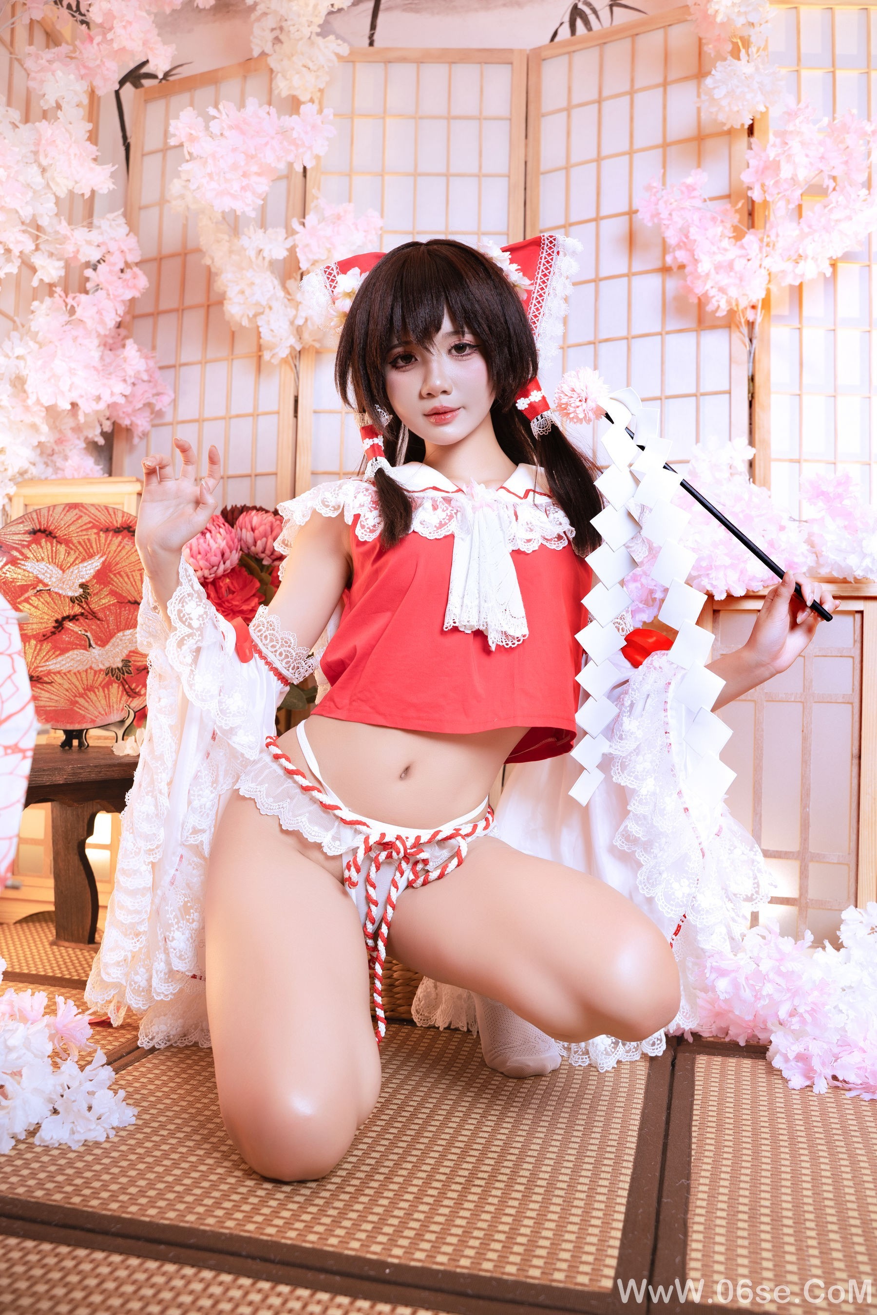 图片[16]-PoppaChan – Reimu Hakurei[40P]-六色网