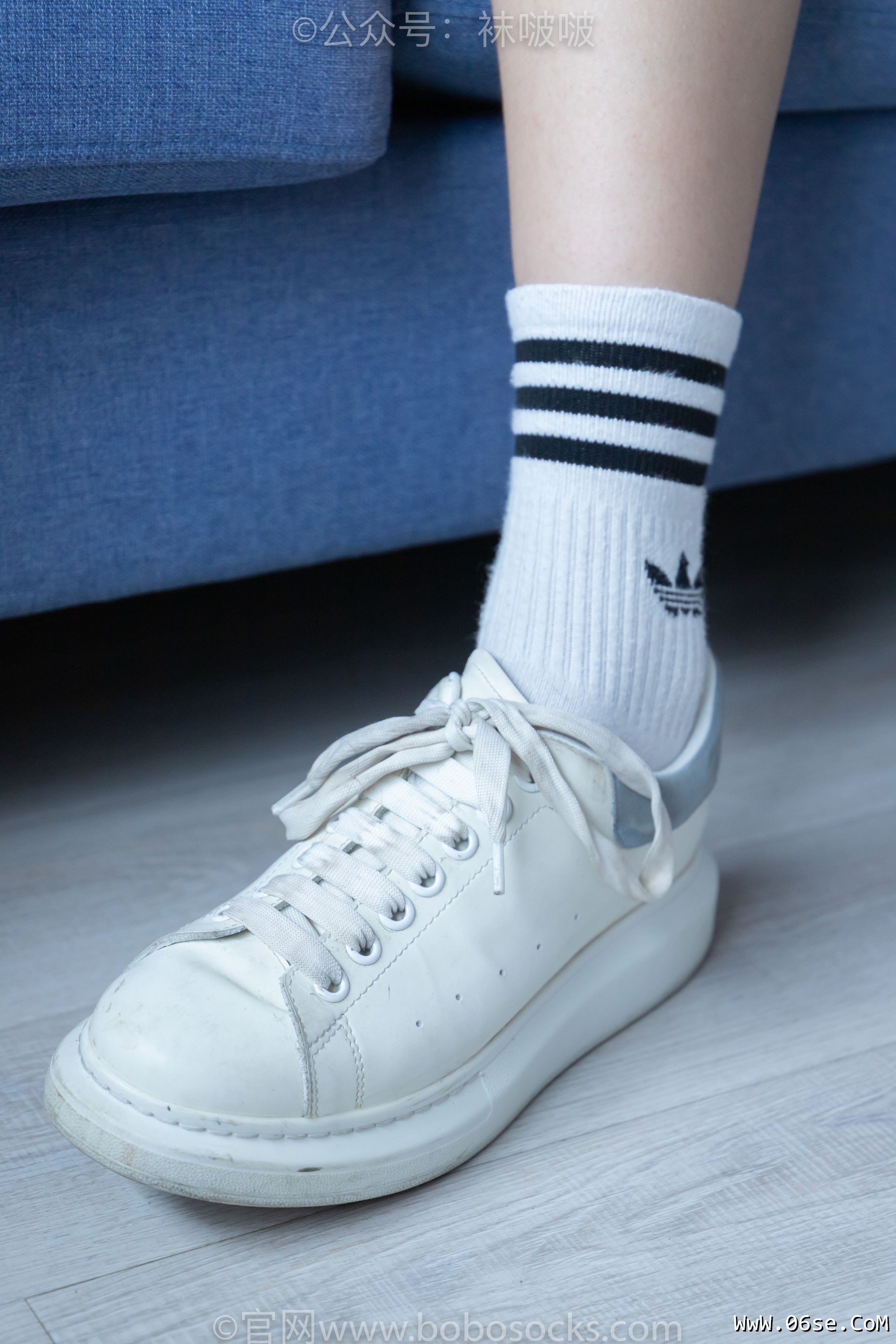 图片[21]-BoBoSocks袜啵啵 No.003 果冻-麦昆鞋、白色脏棉袜[133P]-六色网