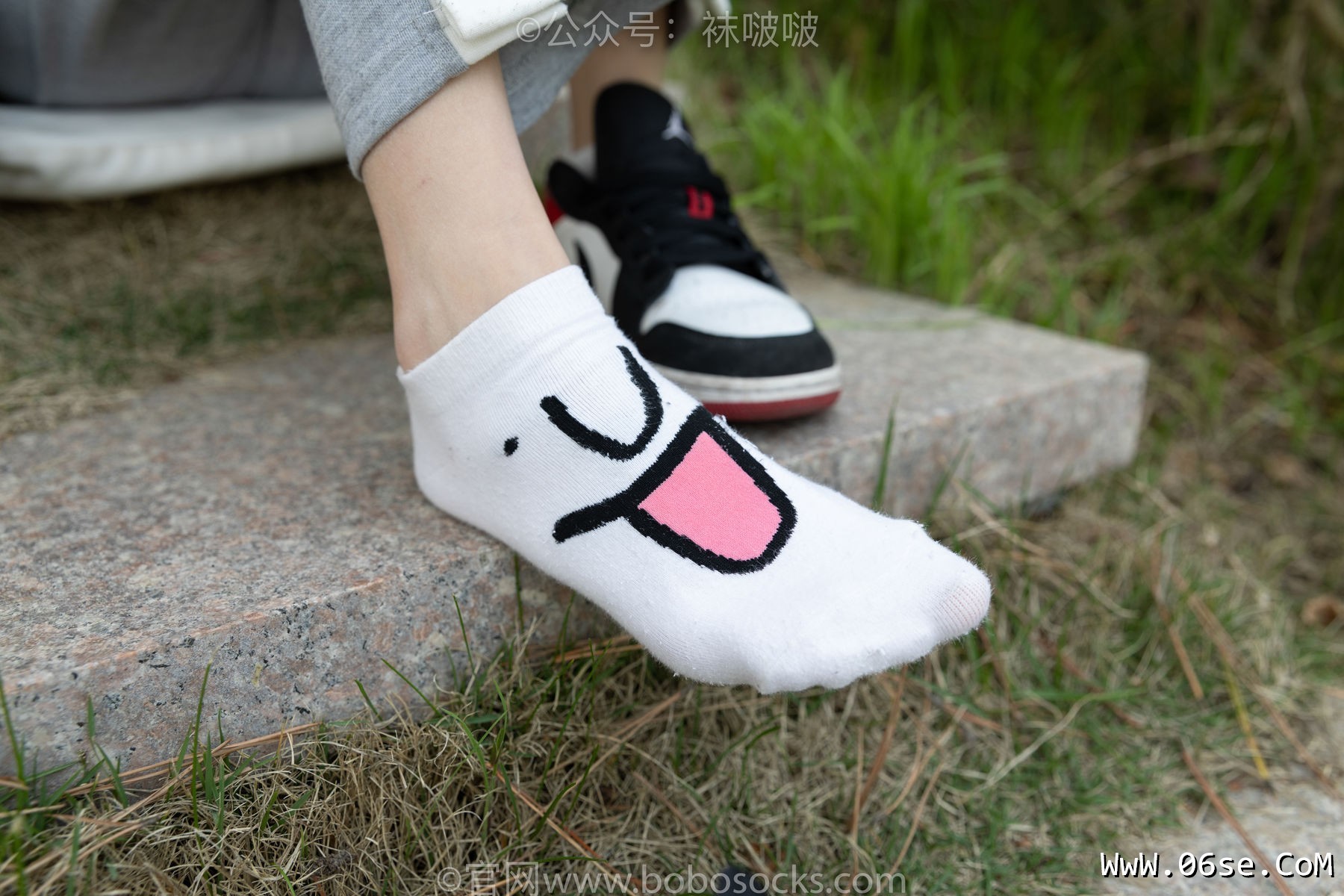 图片[38]-BoBoSocks袜啵啵 No.023 稚予-AJ、白色短棉袜、裸足[119P]-六色网