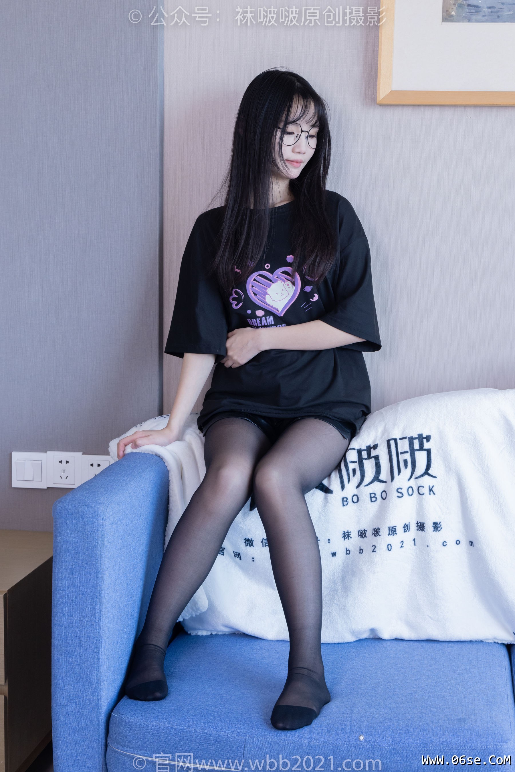 图片[108]-BoBoSocks袜啵啵 No.406 甜甜圈 -马丁靴、黑丝[150P]-六色网