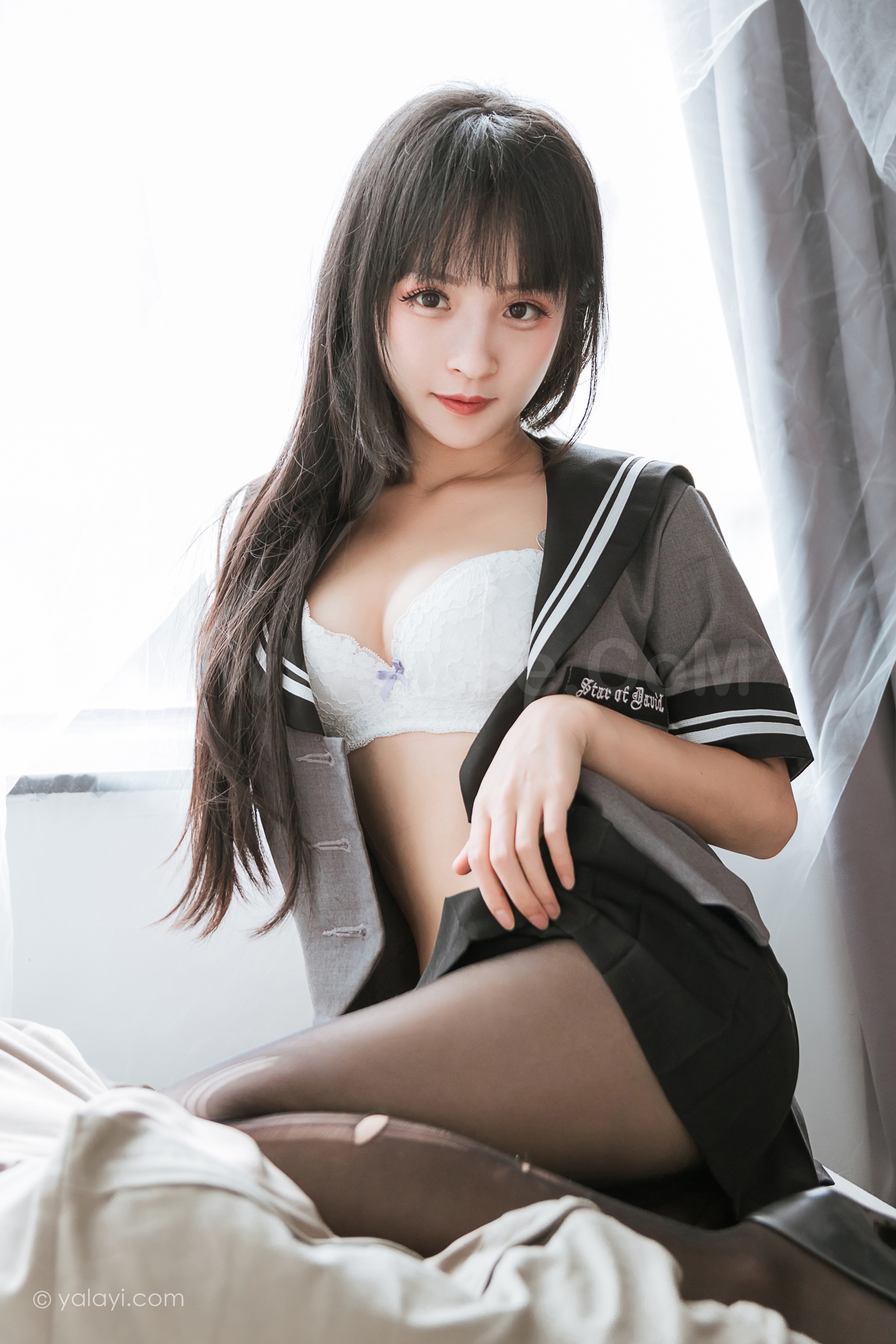 图片[30]-雅拉伊 – 艾丽《疯狂的jk学妹》[43P]-六色网
