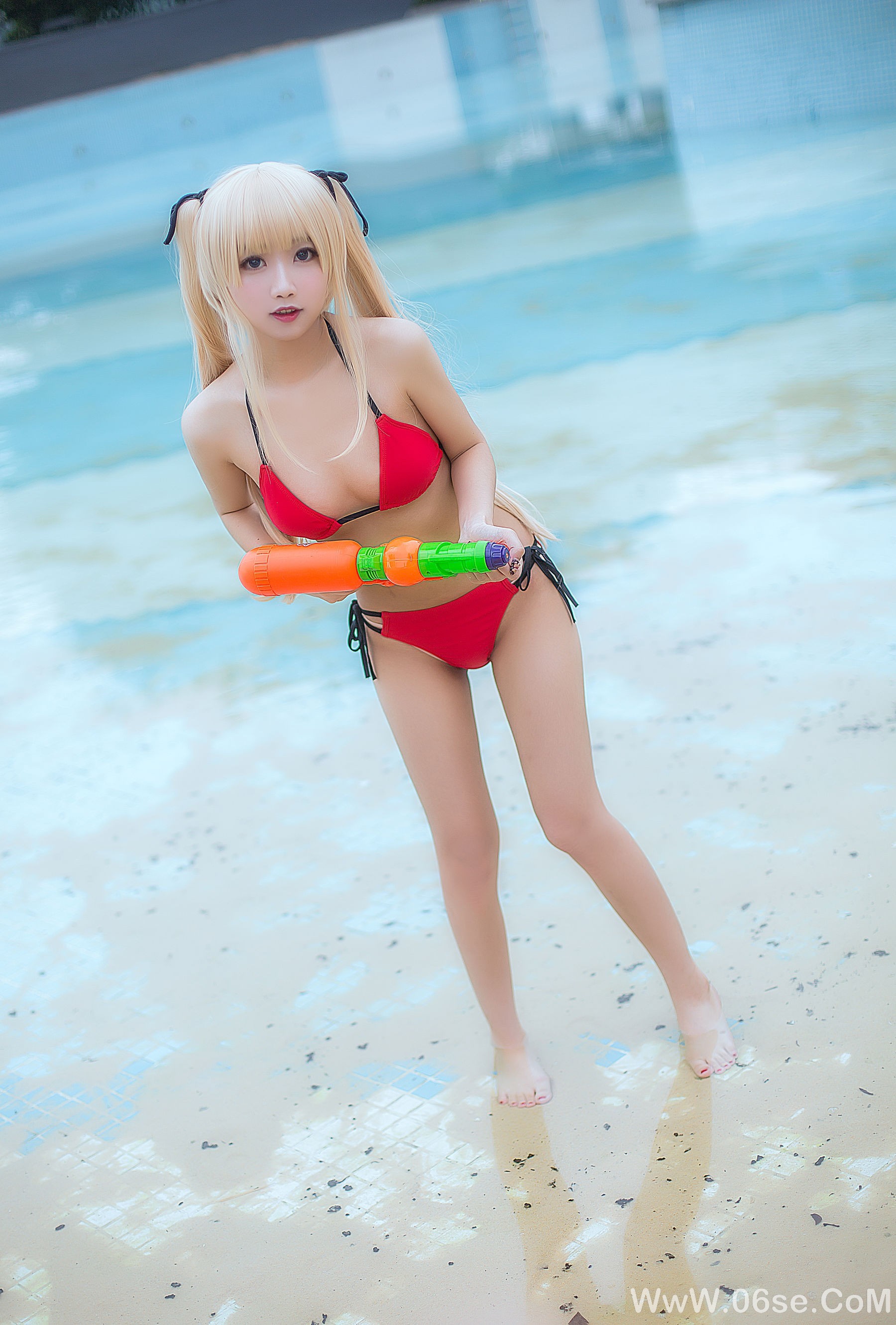 图片[11]-白嫩美少女 鬼畜瑶 – 水着[15P]-六色网