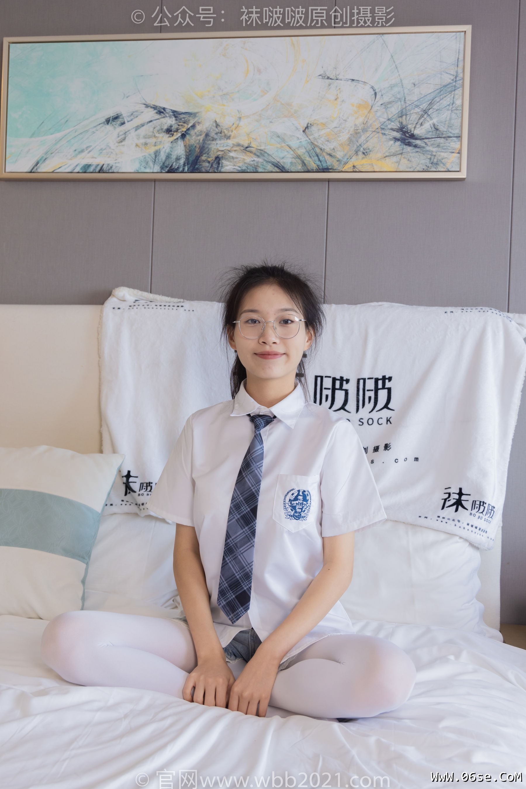 图片[5]-BoBoSocks袜啵啵 No.276 芝士 -皮鞋、厚白丝、裸足[144P]-六色网