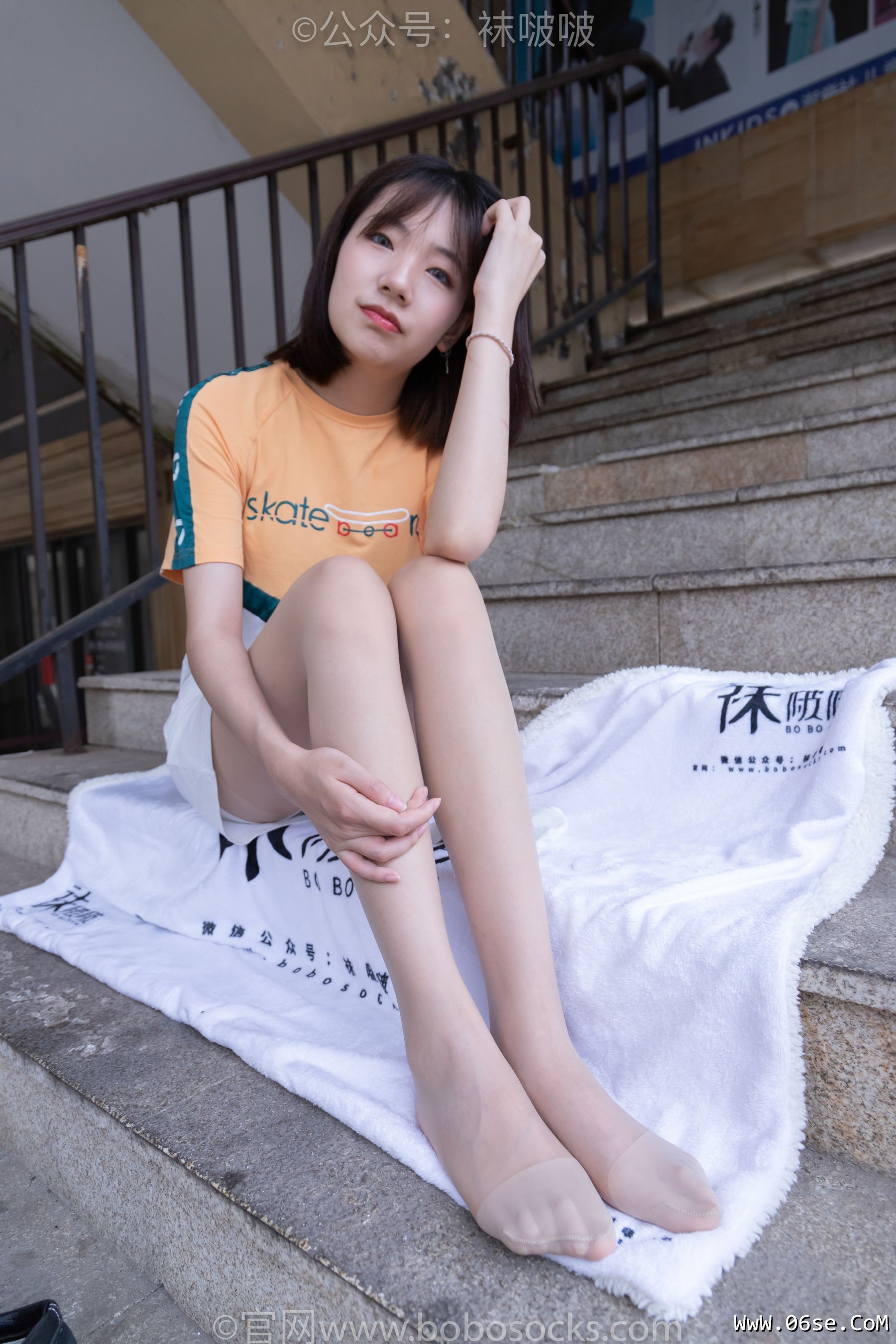 图片[99]-BoBoSocks袜啵啵 No.069 小甜豆-vans板鞋、白棉袜、肉丝[135P]-六色网
