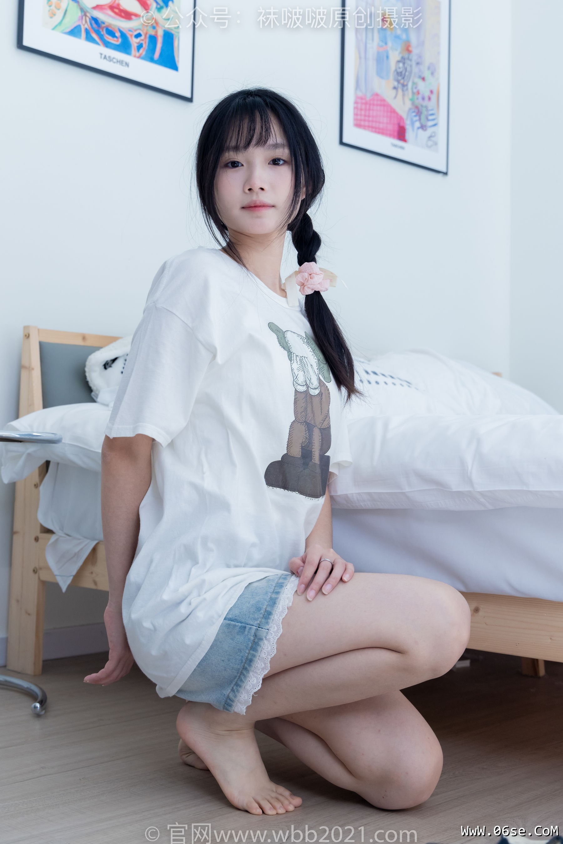 图片[41]-BoBoSocks袜啵啵 No.331 甜甜圈 -板鞋、白棉袜、裸足[144P]-六色网