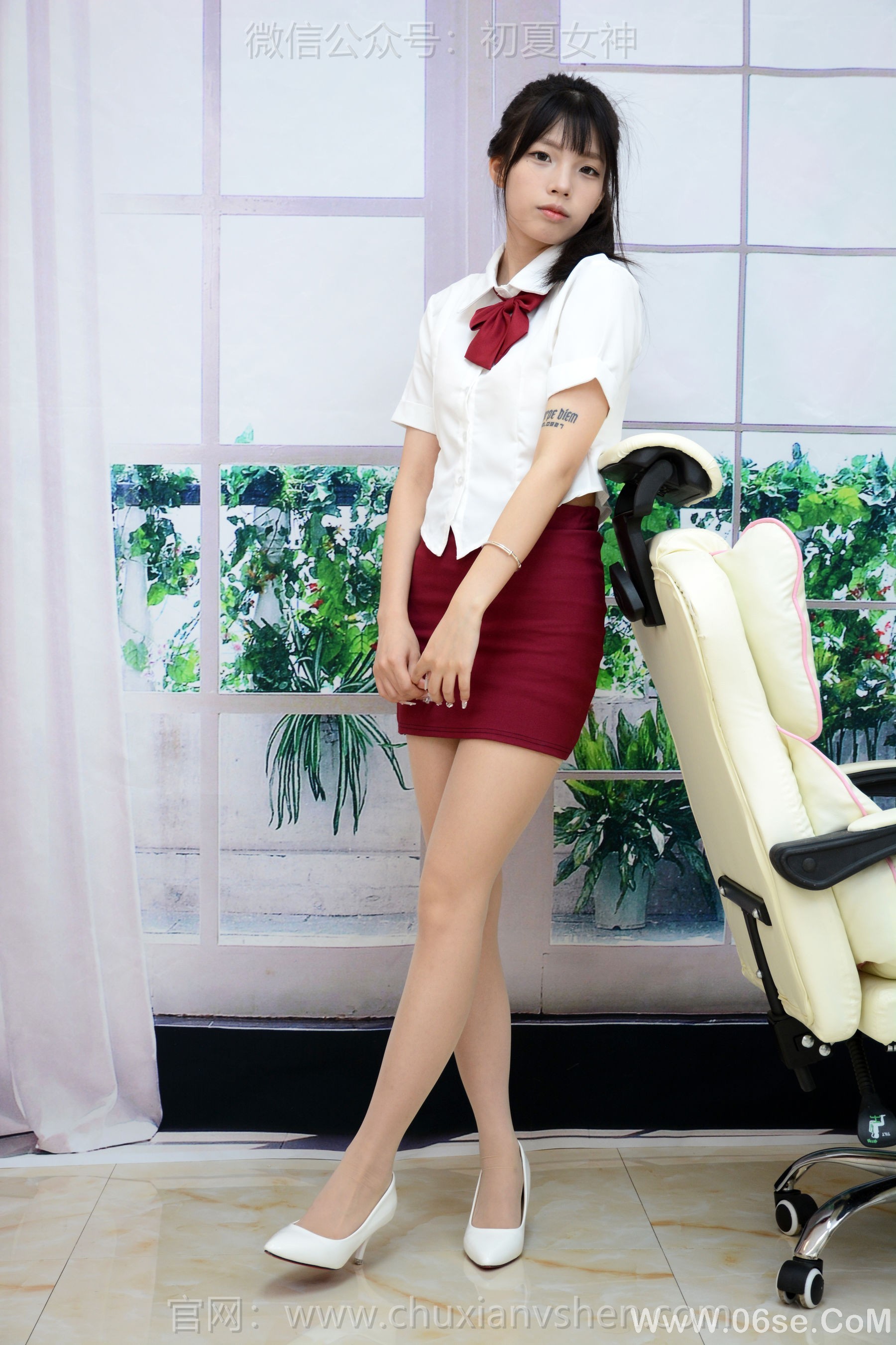 图片[28]-初夏女神 No.251 番茄 学院小御[100P]-六色网