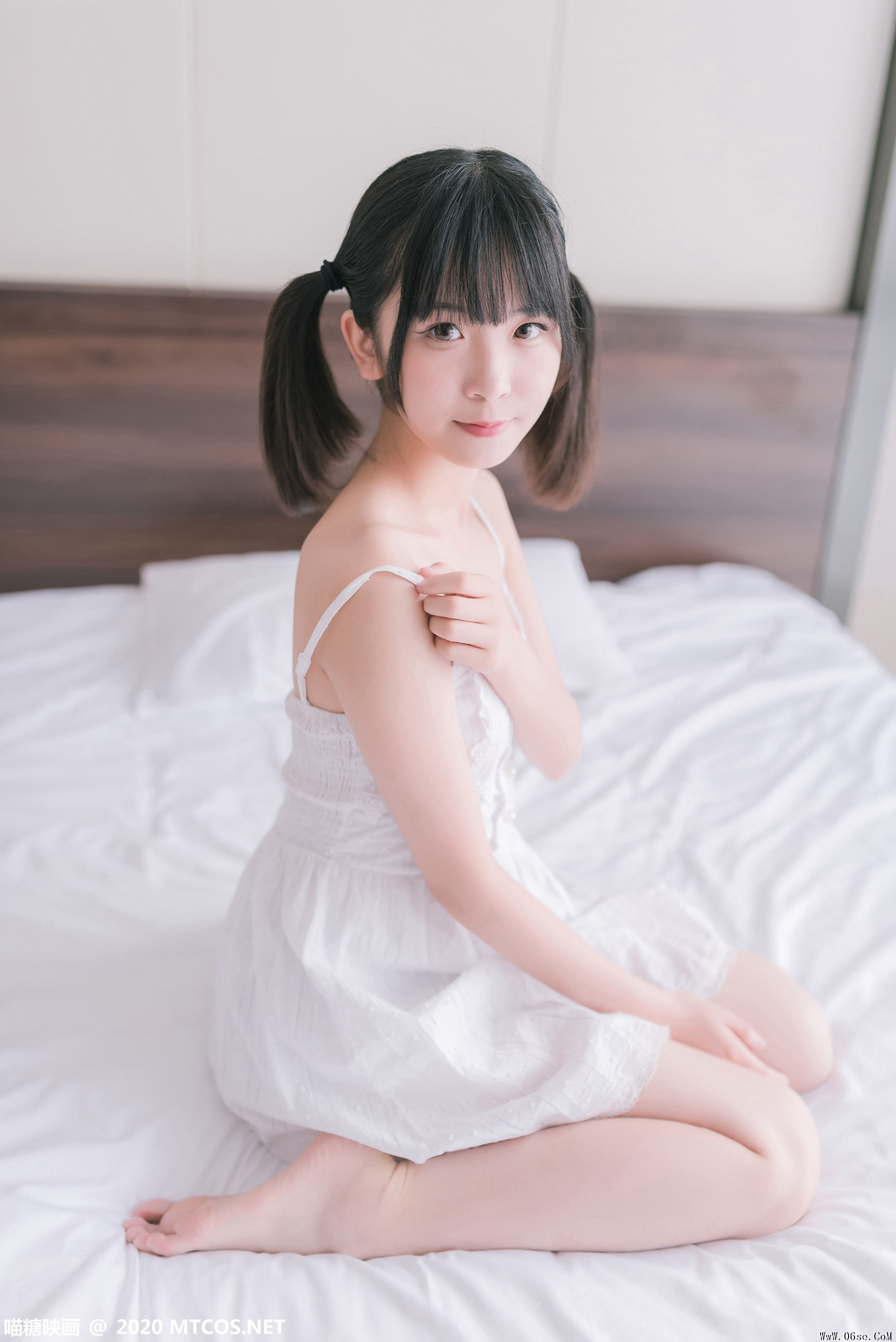 图片[29]-喵糖映画 VOL.177 白裙少女[47P／233M]-六色网