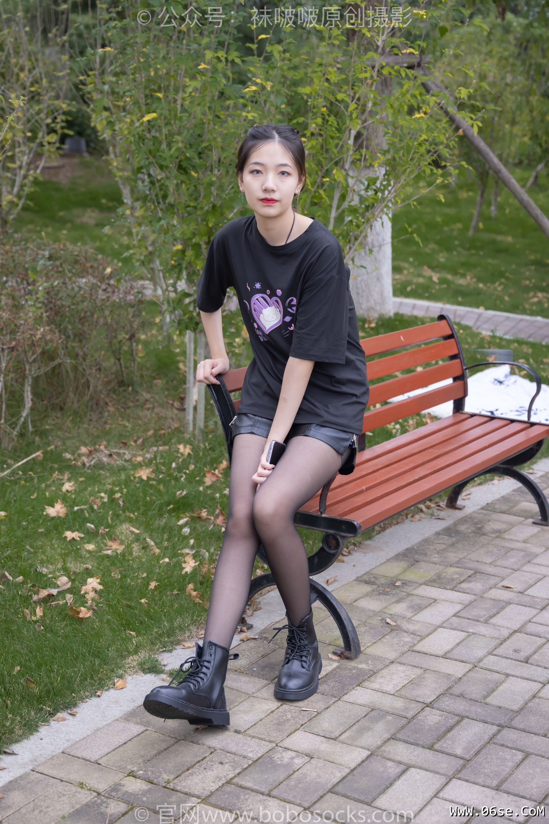 图片[90]-BoBoSocks袜啵啵 No.221 小甜豆-马丁靴、黑丝[133P]-六色网