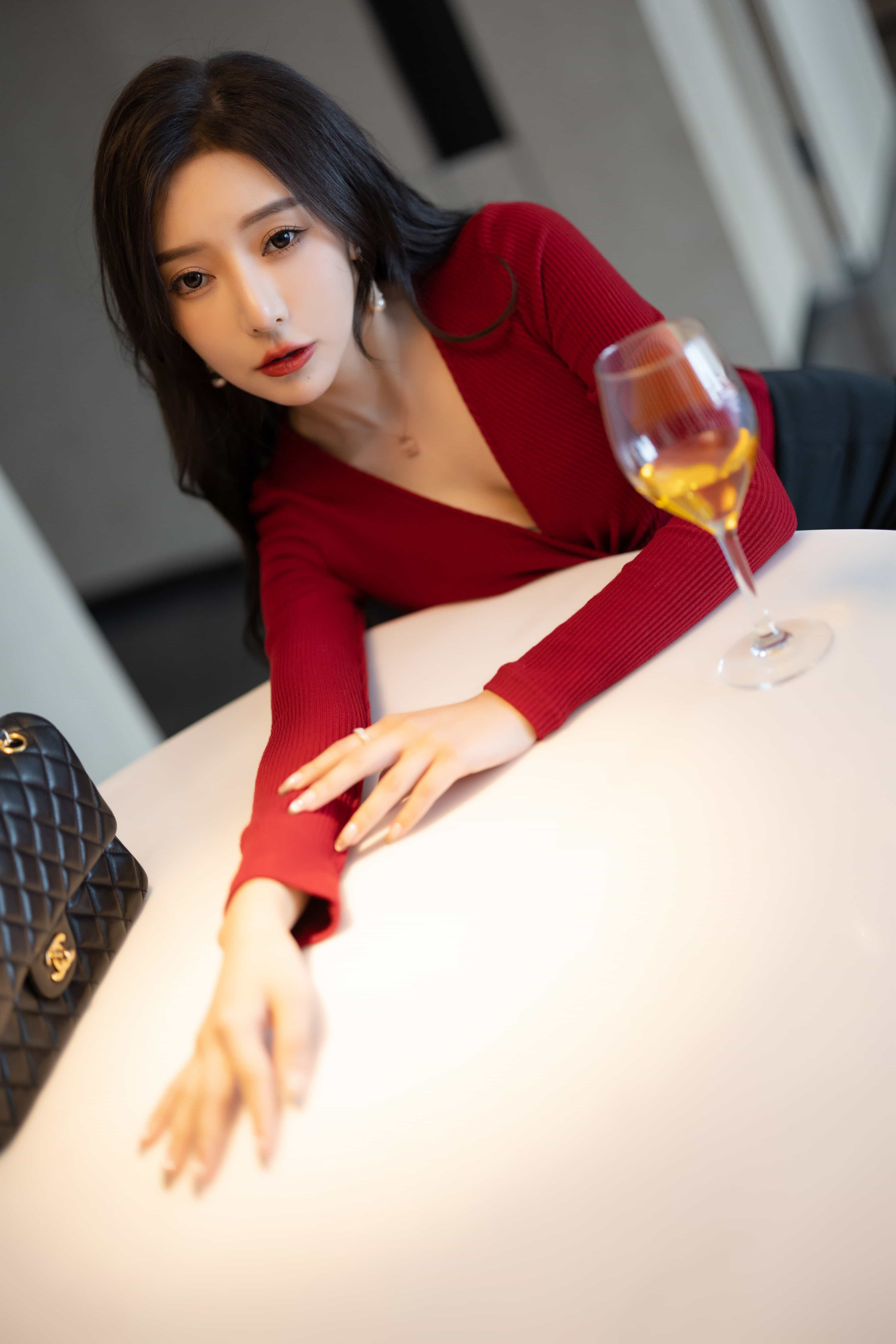 图片[75]-王馨瑶Yanni – 内购 黑色鱼尾裙[95P]-六色网
