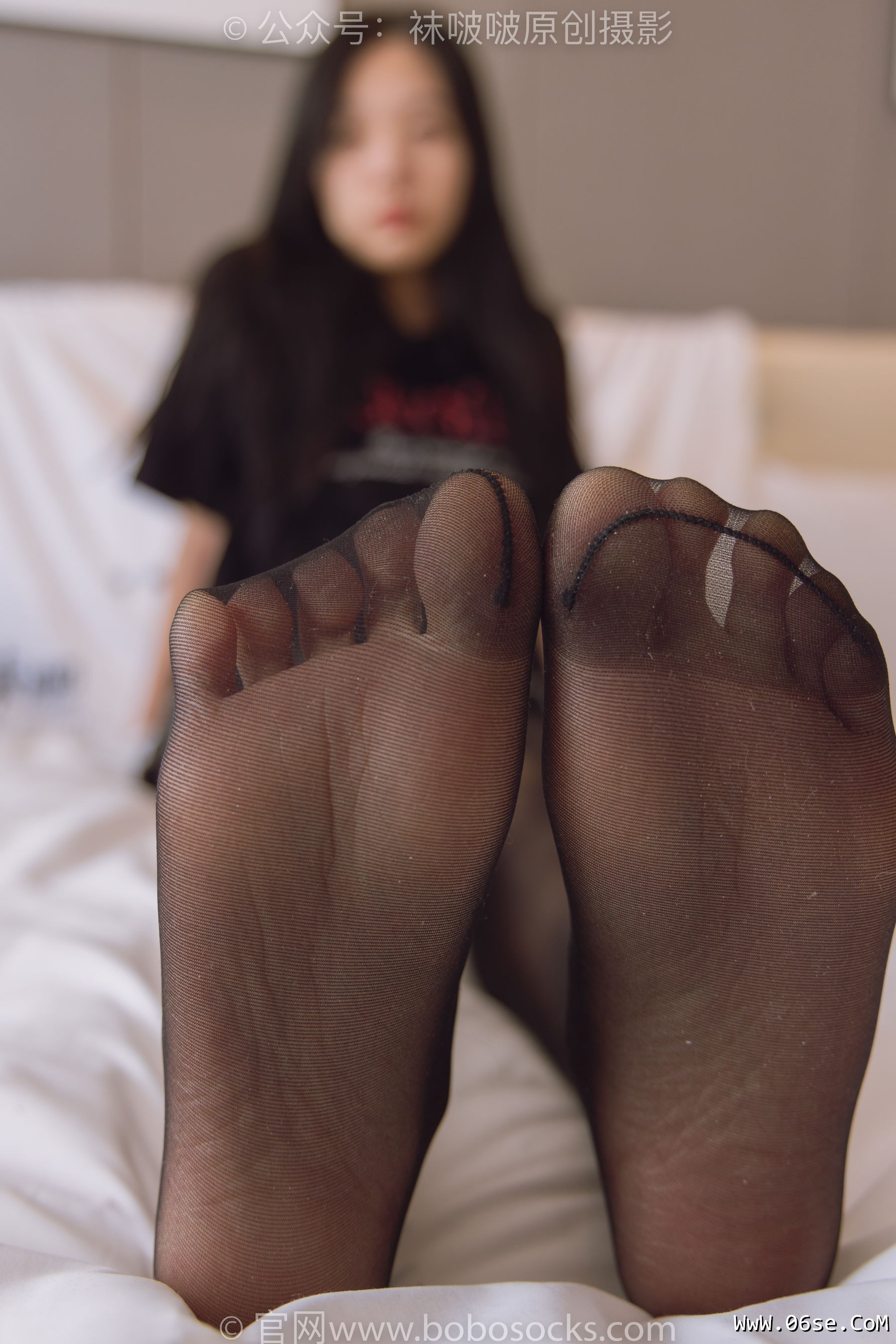 图片[111]-BoBoSocks袜啵啵 No.203 三双靴子、黑丝、网袜[144P]-六色网