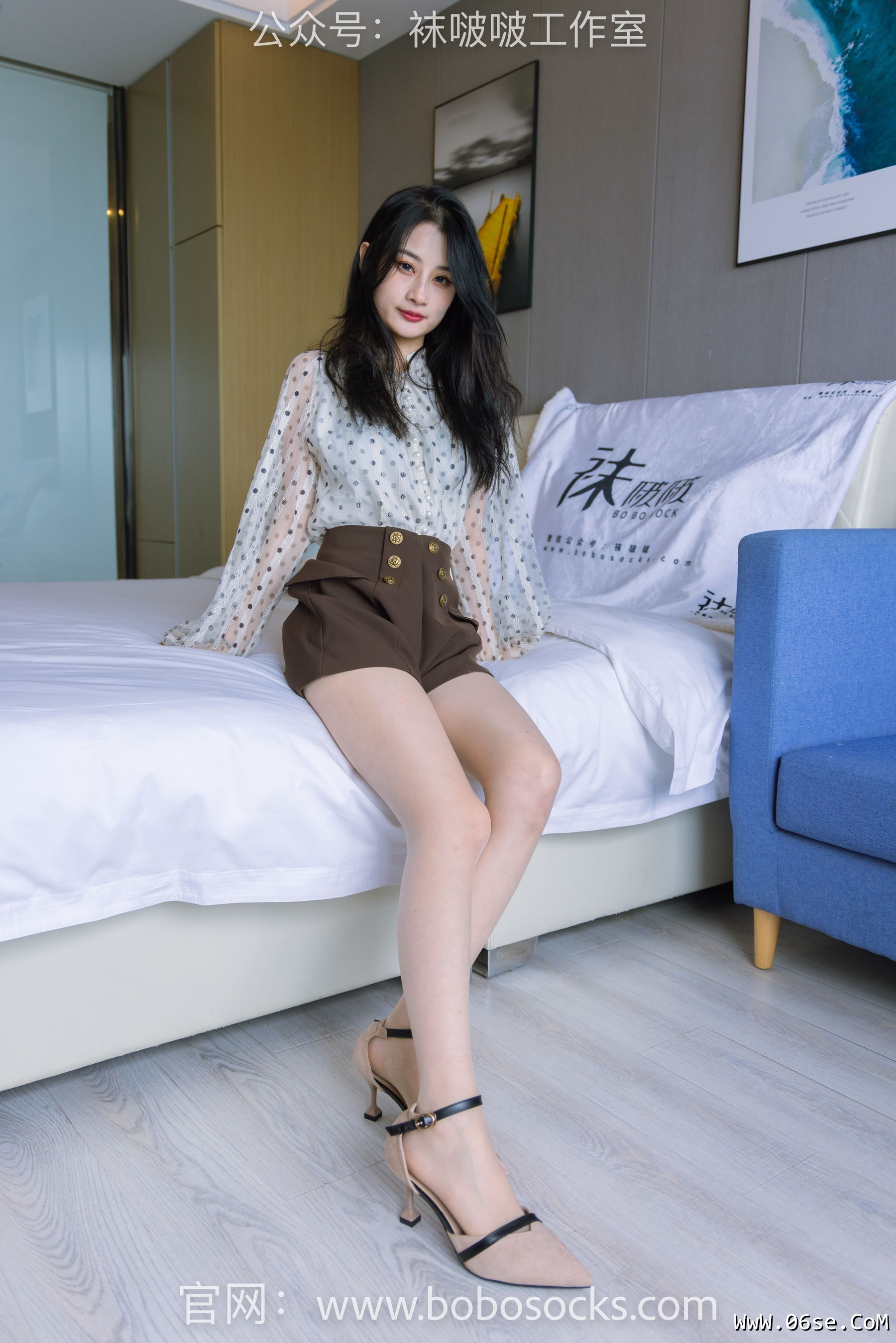 图片[88]-BoBoSocks袜啵啵 No.110 苏苏-高跟鞋、肉丝[140P]-六色网
