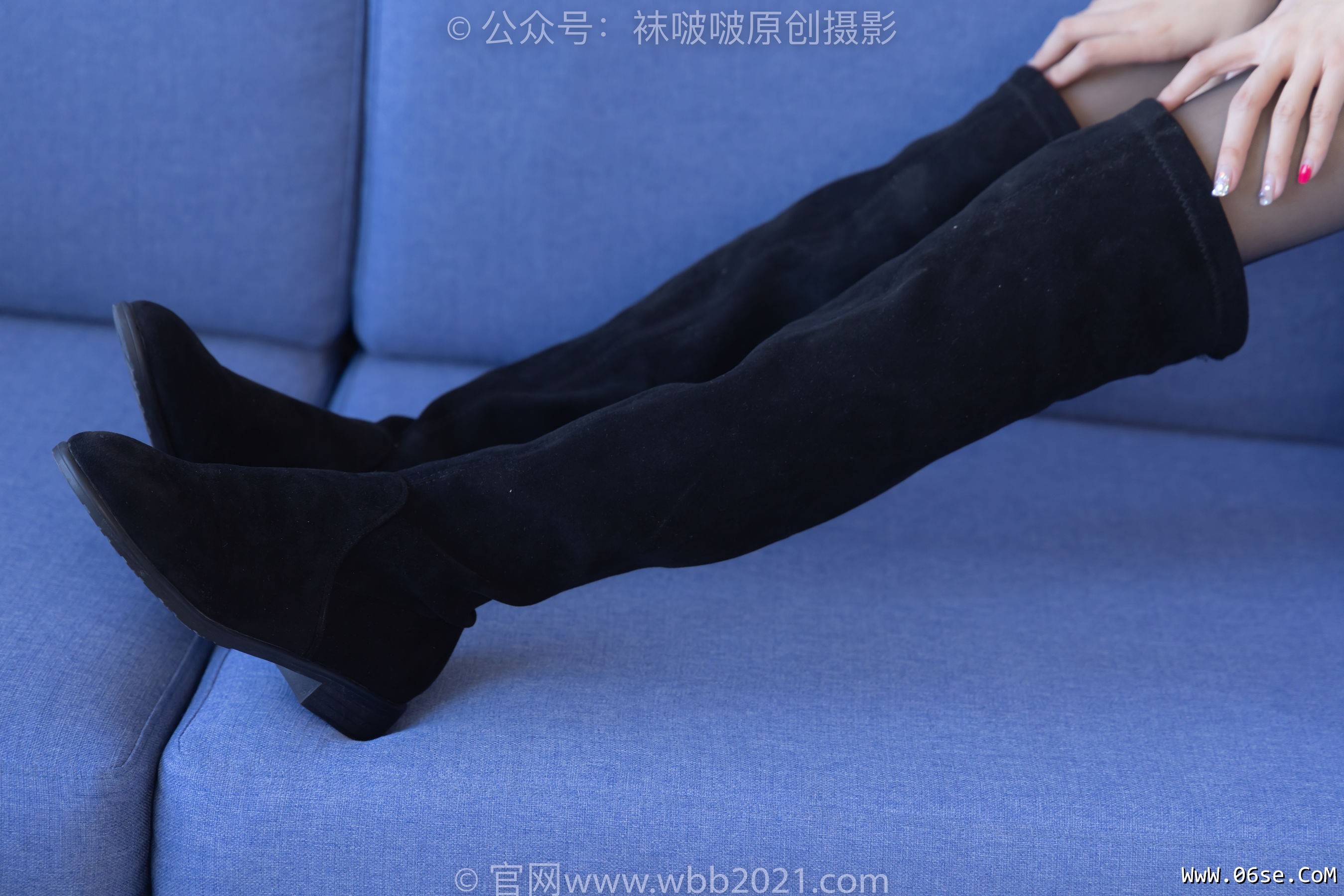 图片[122]-BoBoSocks袜啵啵 No.259 稚予 -两双长靴、油亮黑丝[149P]-六色网