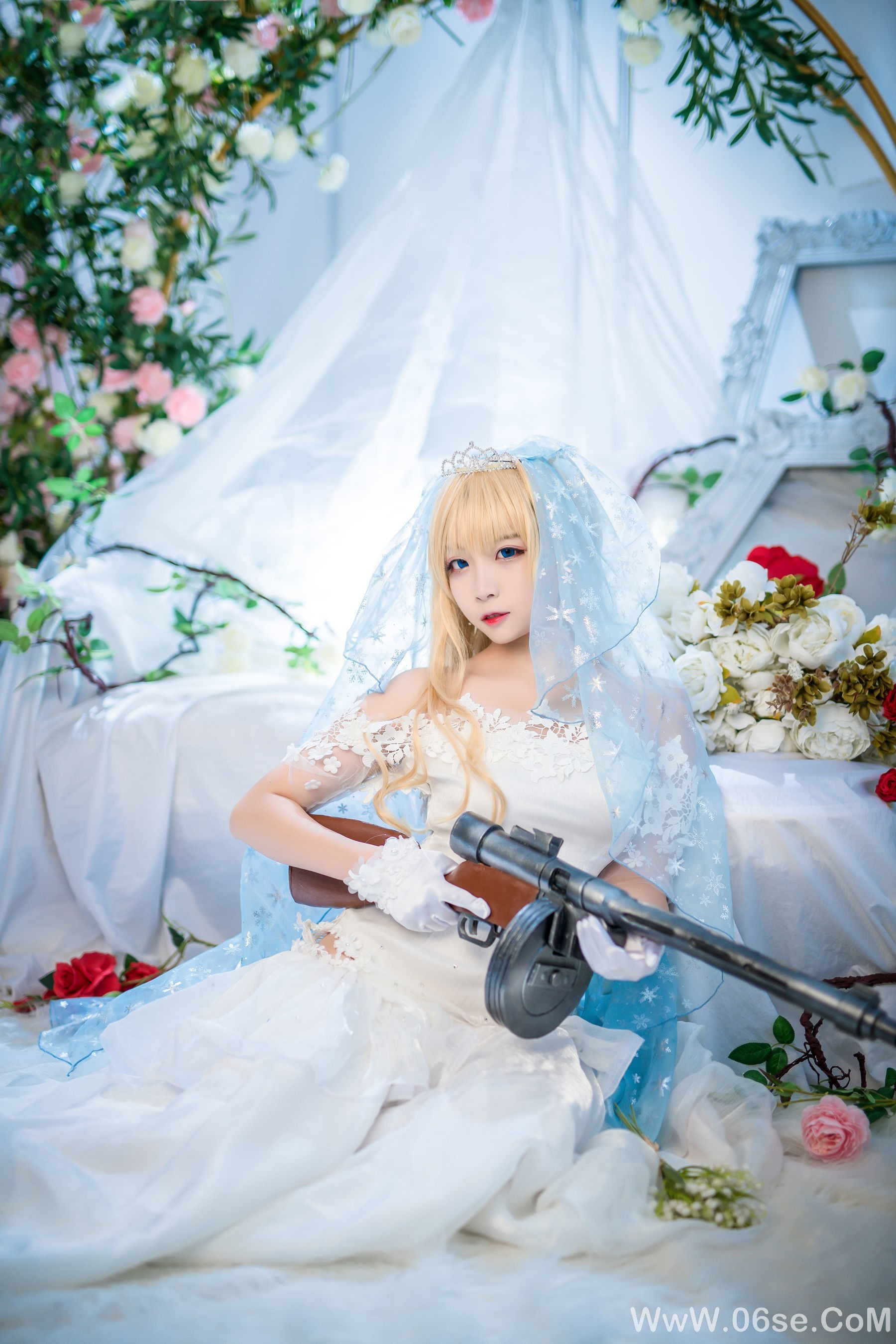 图片[10]-人气Coser二佐Nisa 花嫁[30P]-六色网