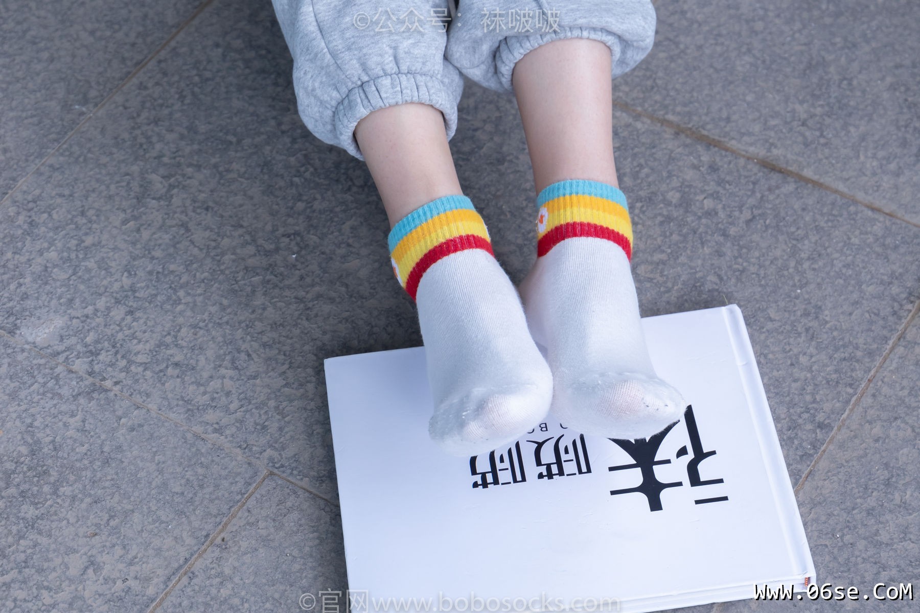 图片[81]-BoBoSocks袜啵啵 No.012 泡芙-运动鞋、白棉袜、裸足[132P]-六色网