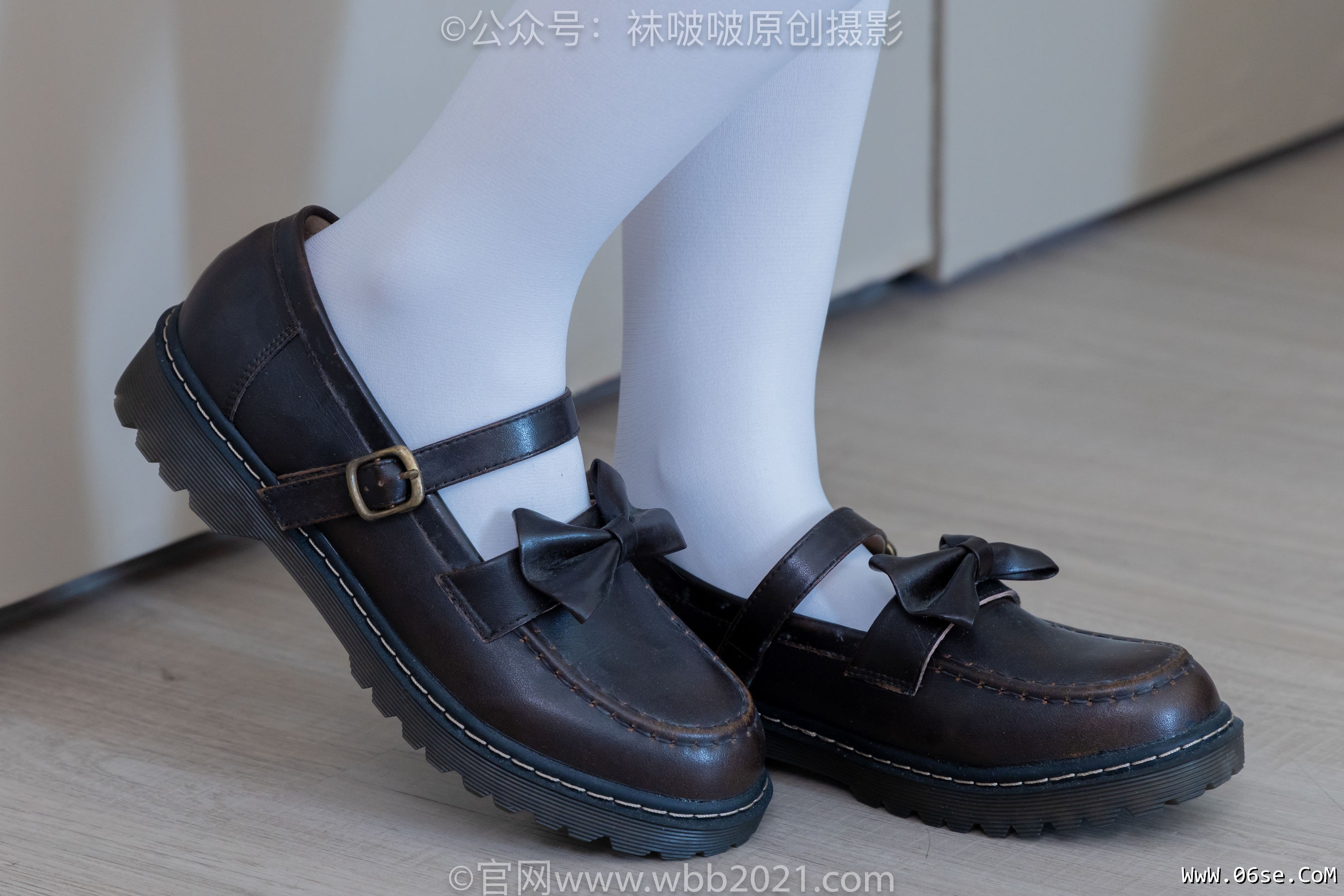 图片[13]-BoBoSocks袜啵啵 No.325 甜甜圈 -皮鞋、厚白丝[145P]-六色网