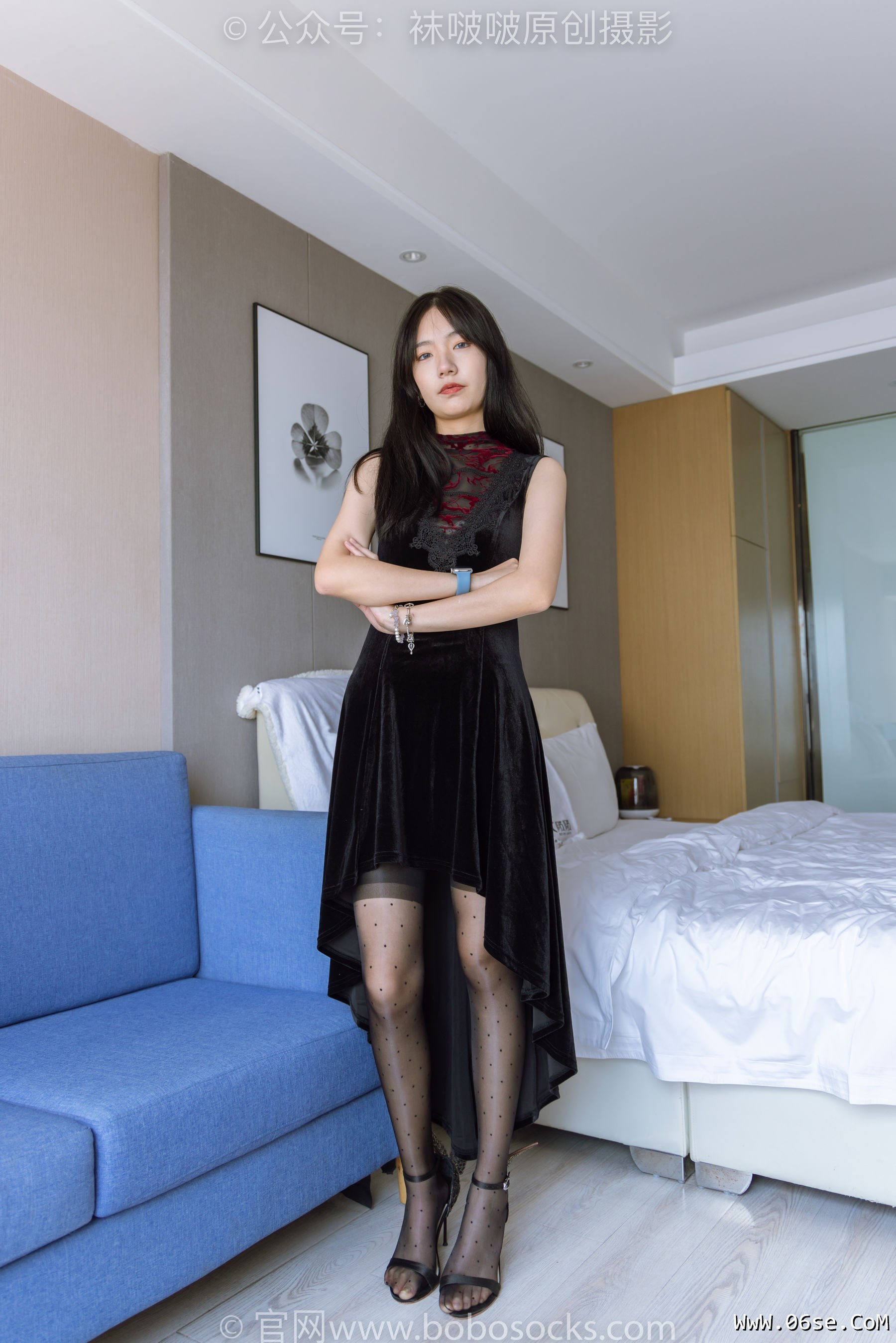 图片[60]-BoBoSocks袜啵啵 No.175 小甜豆-高跟鞋、黑丝 脚尖透明款[140P]-六色网