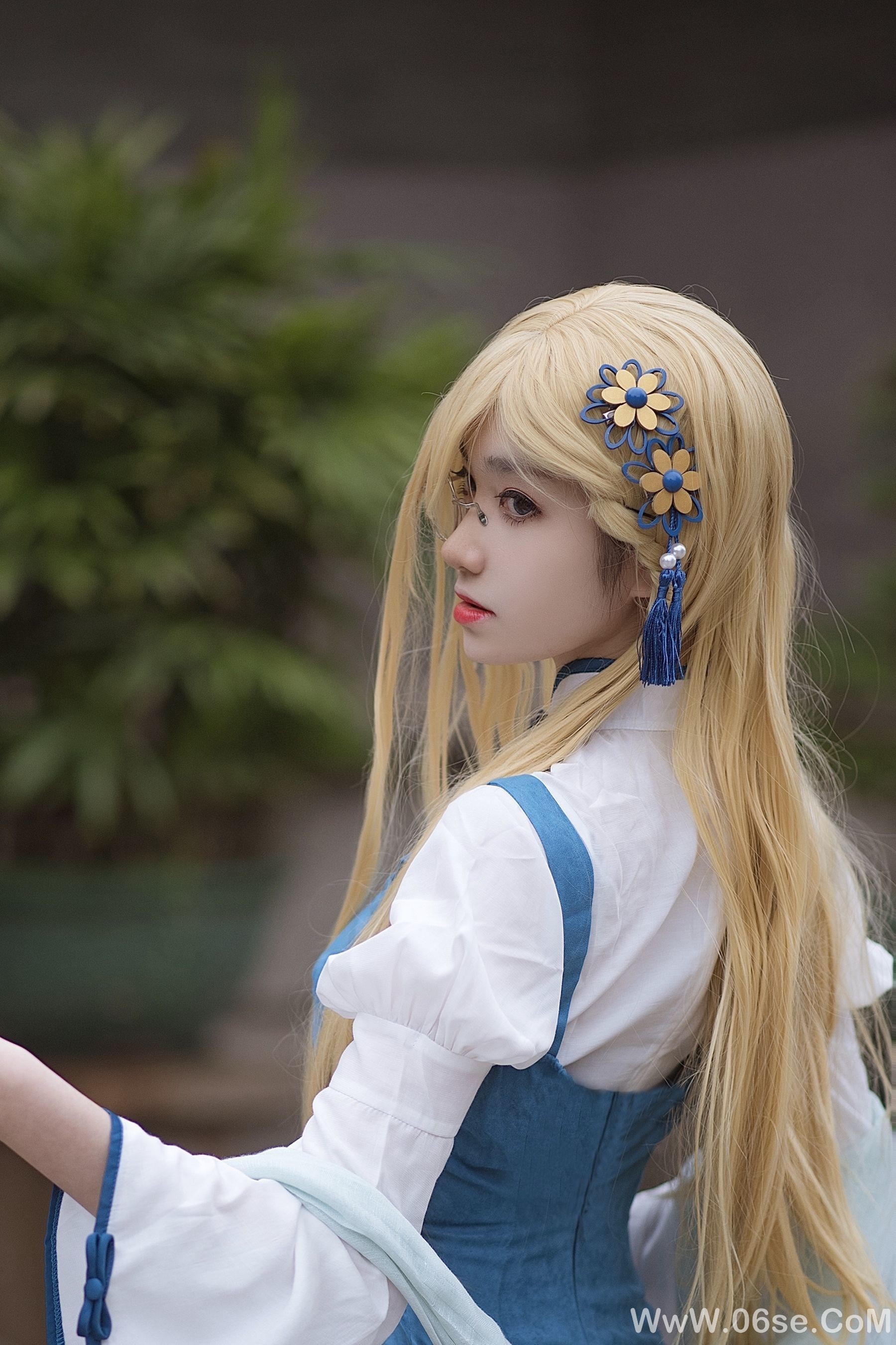 动漫博主南桃Momoko CZ52琉璃唐[10P]-六色网