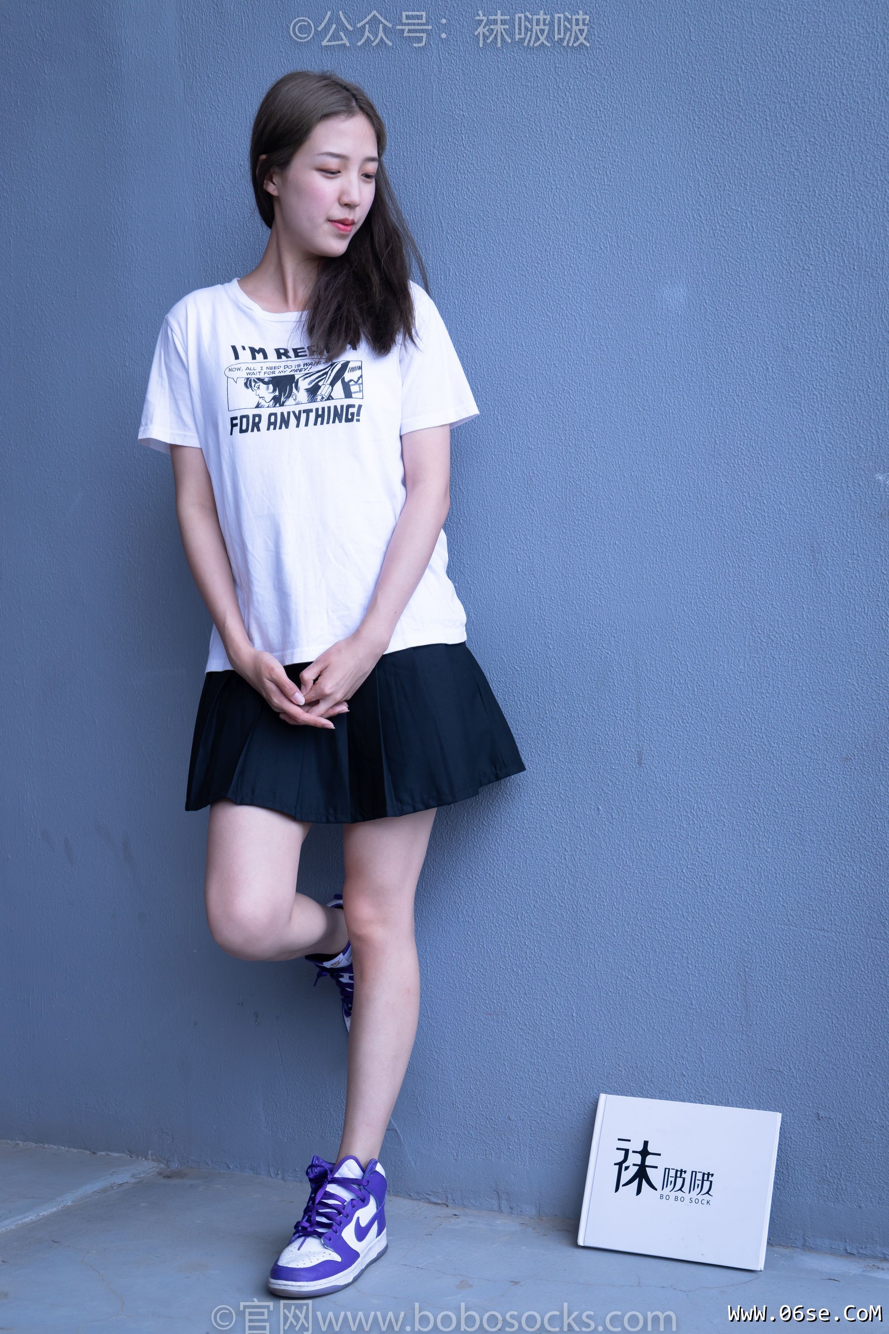 图片[6]-BoBoSocks袜啵啵 积分限定作品002 泡芙- AJ、白色棉质船袜、裸足[135P]-六色网