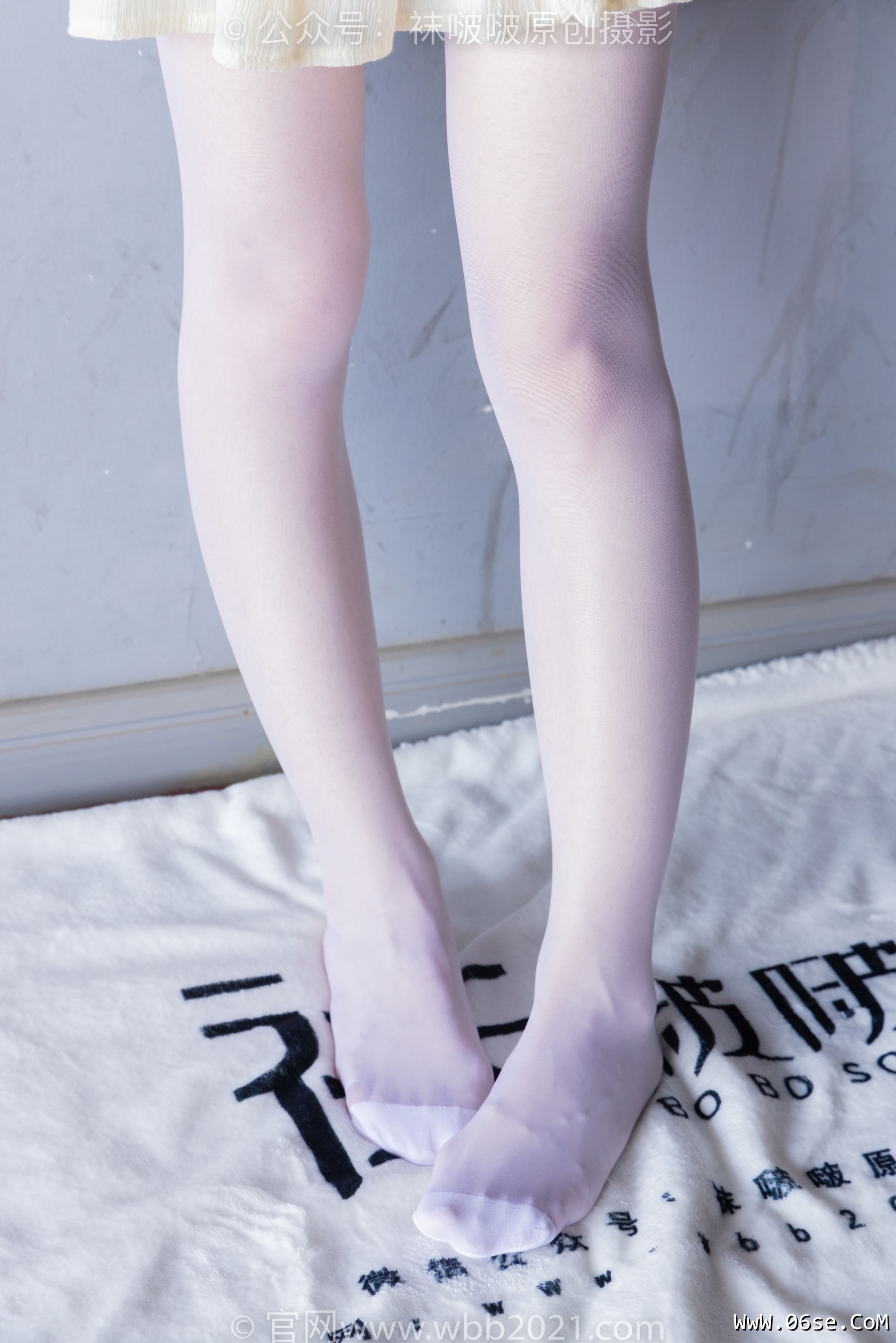 图片[103]-BoBoSocks袜啵啵 No.395 糯米 -板鞋、白丝[145P]-六色网