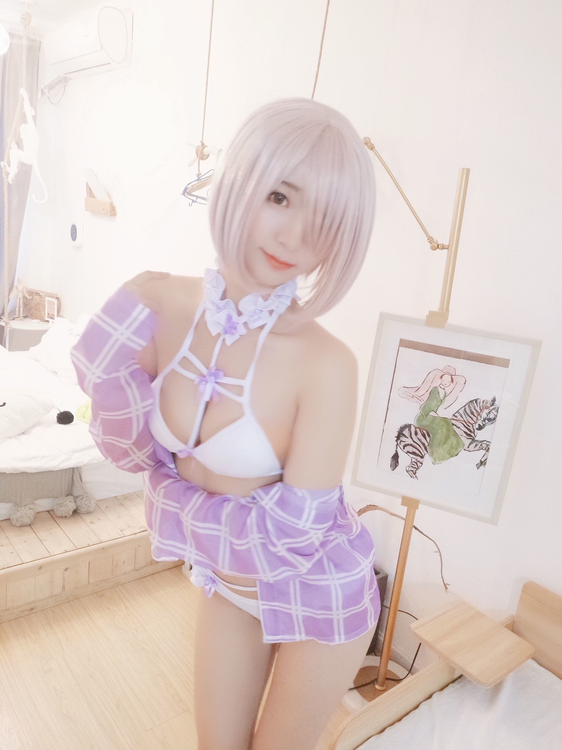 图片[37]-人气Coser黑川 玛修内衣[39P]-六色网