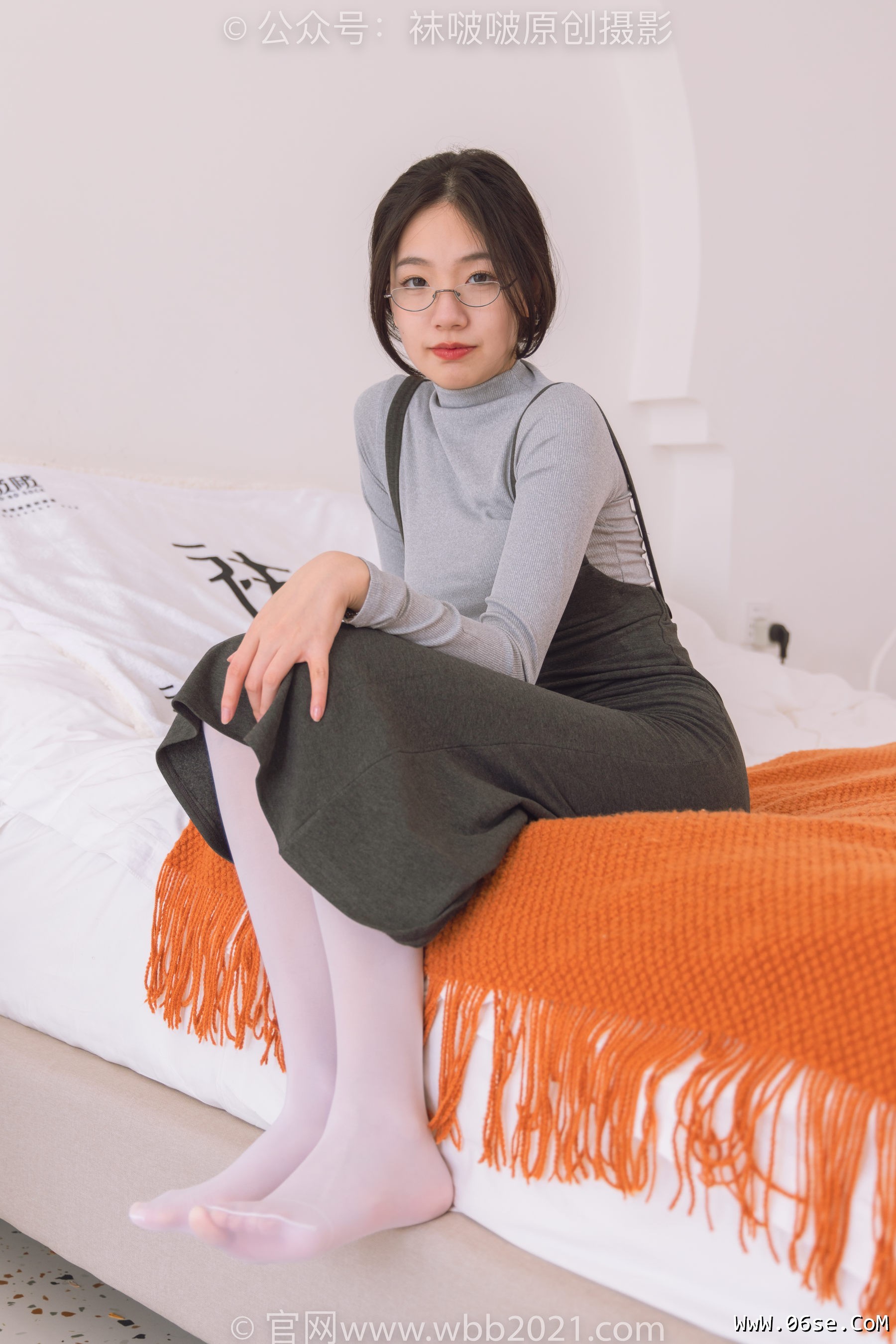 图片[38]-BoBoSocks袜啵啵 No.242 小甜豆-高跟鞋、厚白丝[140P]-六色网