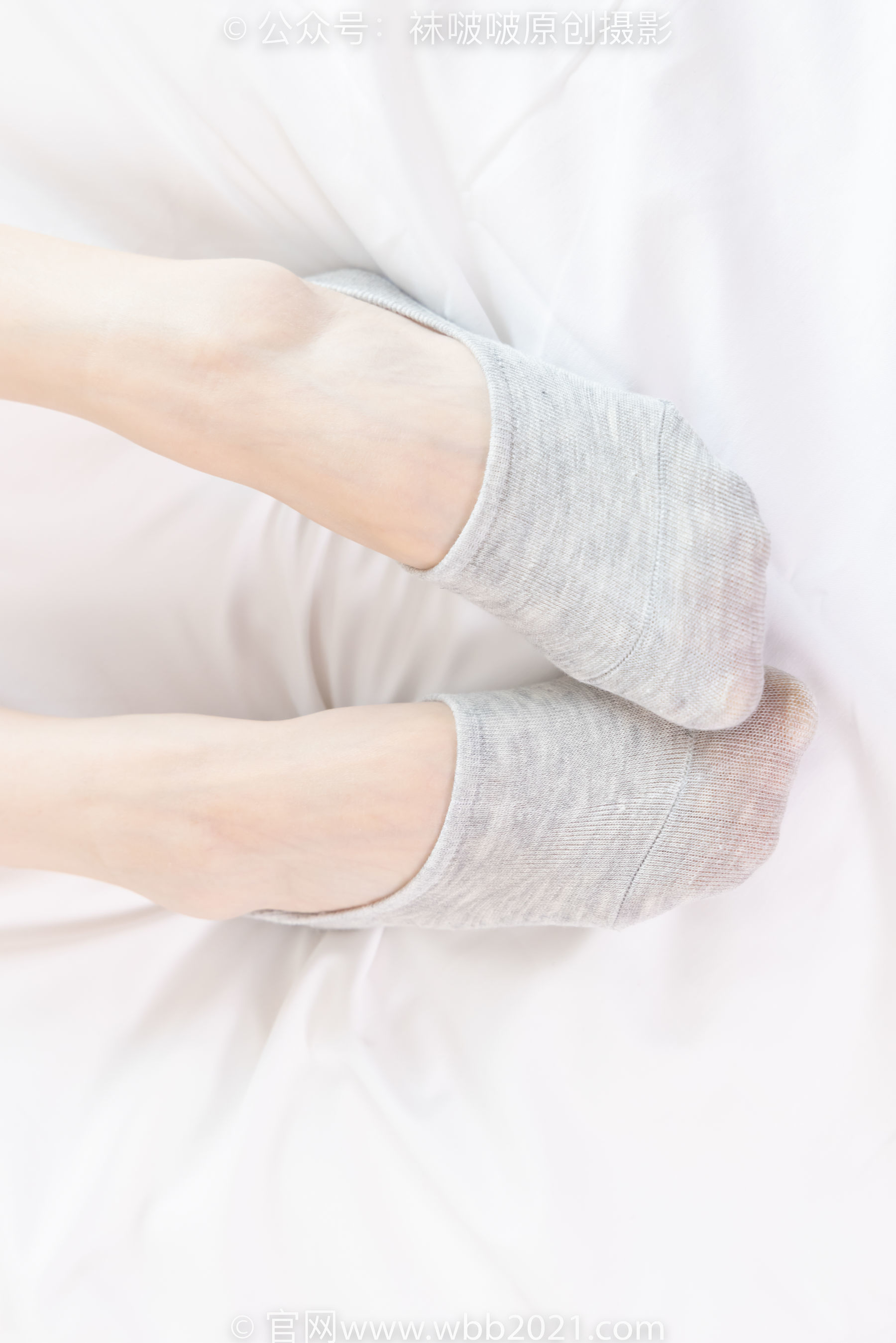 图片[76]-BoBoSocks袜啵啵 No.370 稚予 -板鞋、白棉袜、灰色棉船袜[140P]-六色网