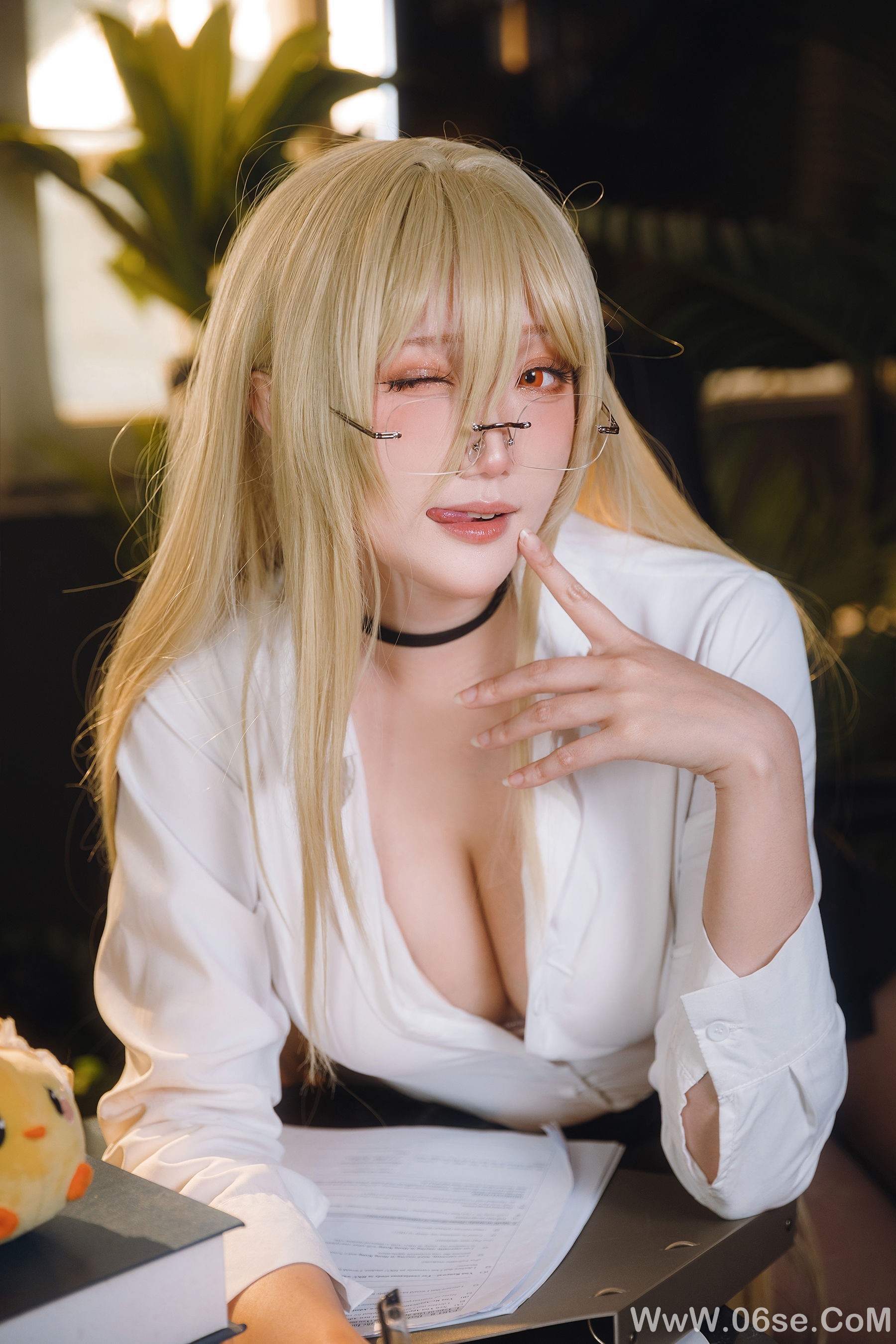 图片[71]-Coser瓜希酱 福利 – 虹色[100P]-六色网