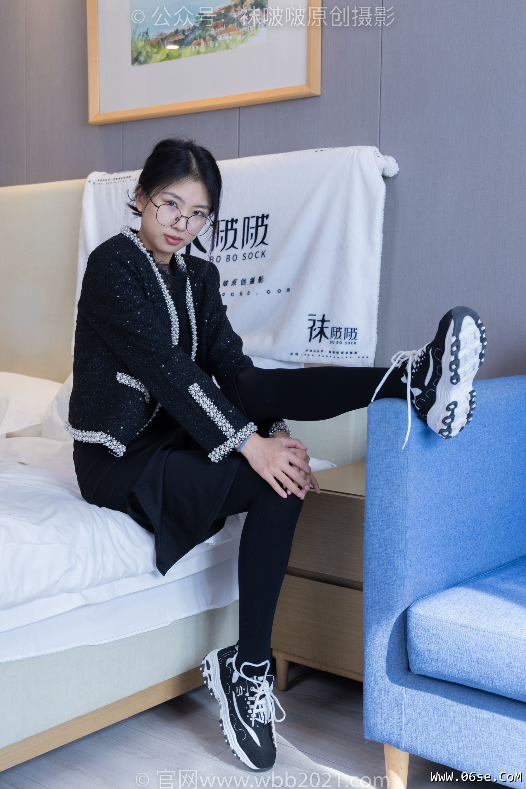 图片[36]-BoBoSocks袜啵啵 No.378 奶油 -短靴、运动鞋、厚黑丝、厚灰丝[190P]-六色网