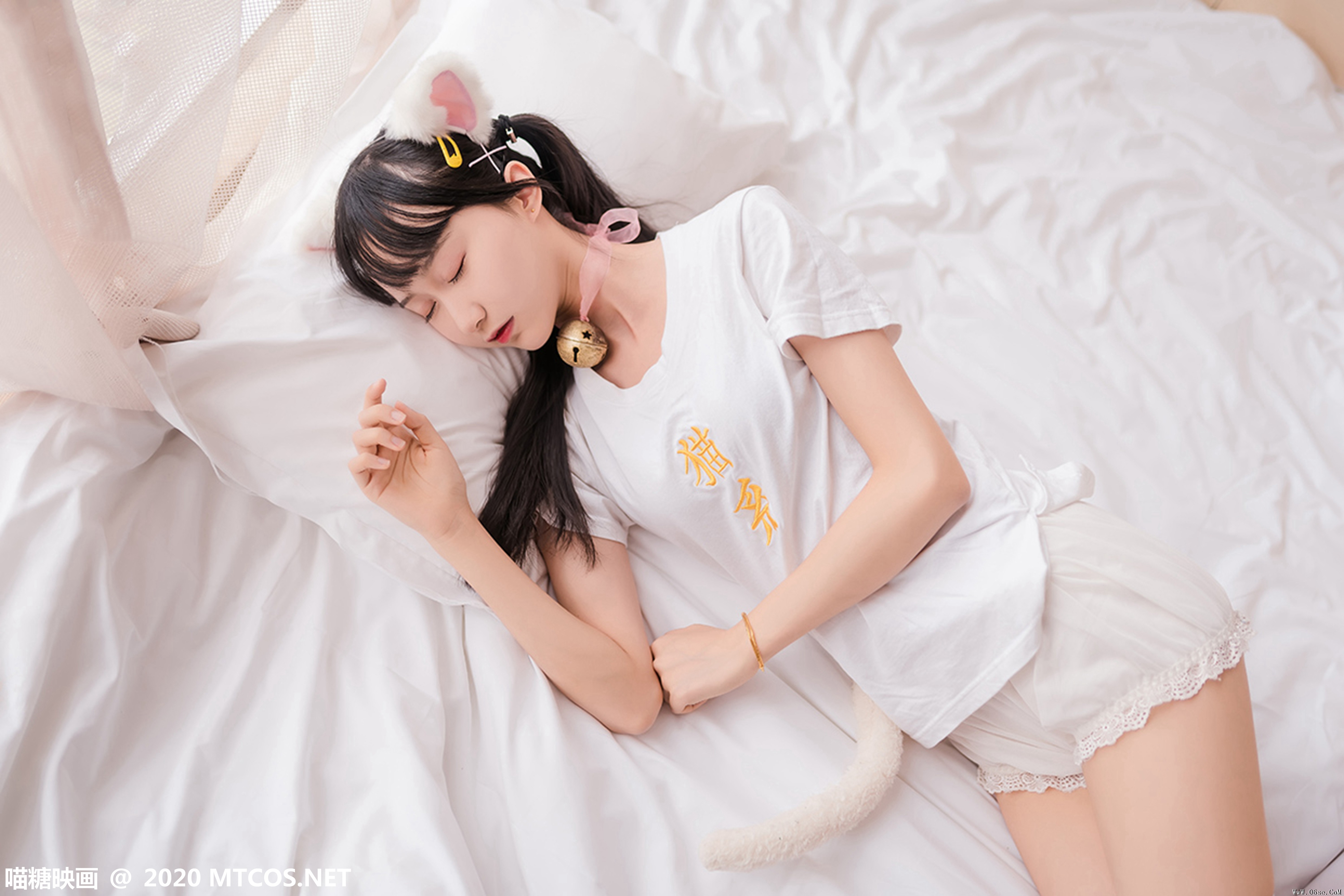 图片[8]-喵糖映画 VOL.178 猫系少女[51P／300M]-六色网