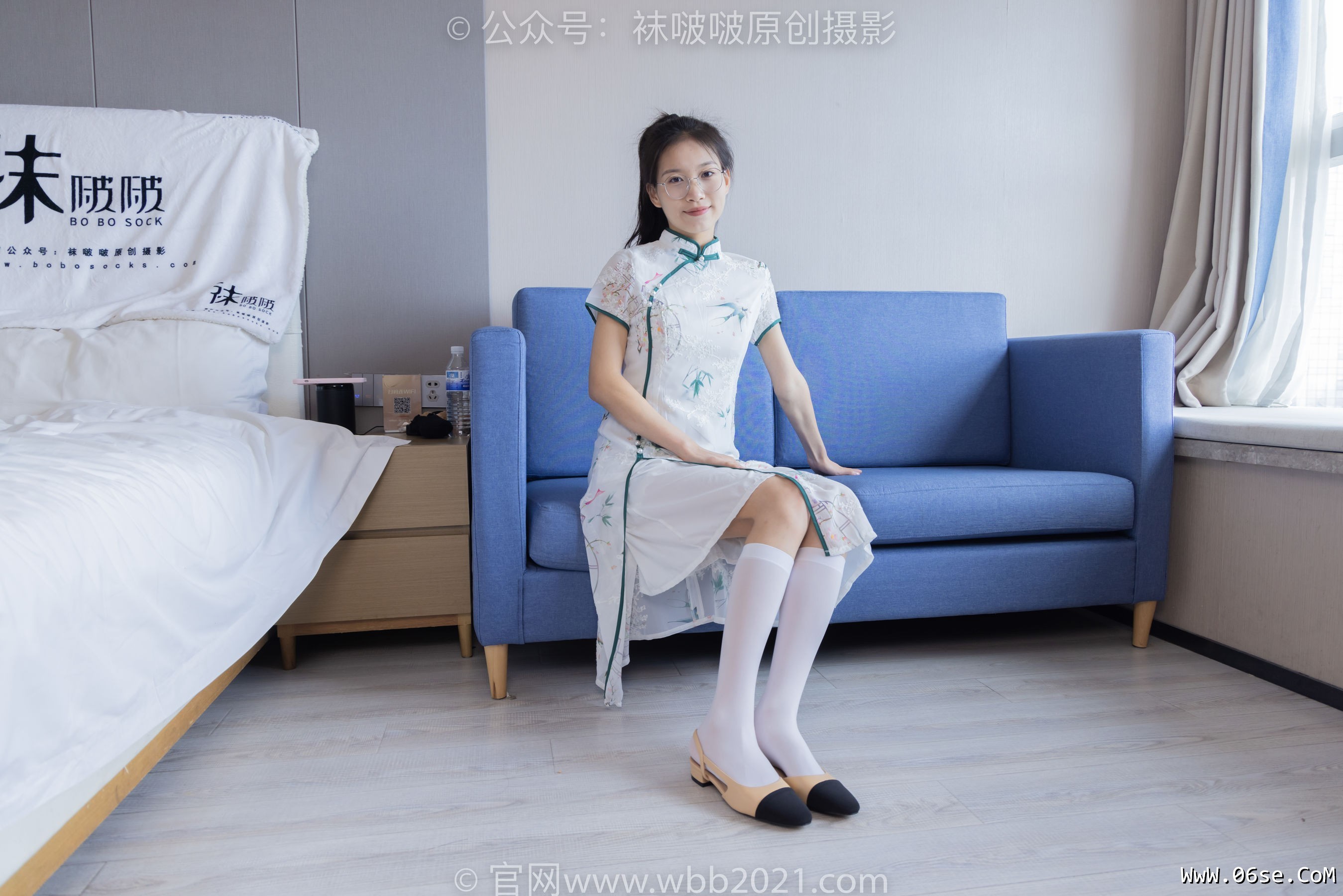 图片[48]-BoBoSocks袜啵啵 No.371 芝士 -平底鞋、高跟凉鞋、厚白丝小腿袜、短白丝[140P]-六色网