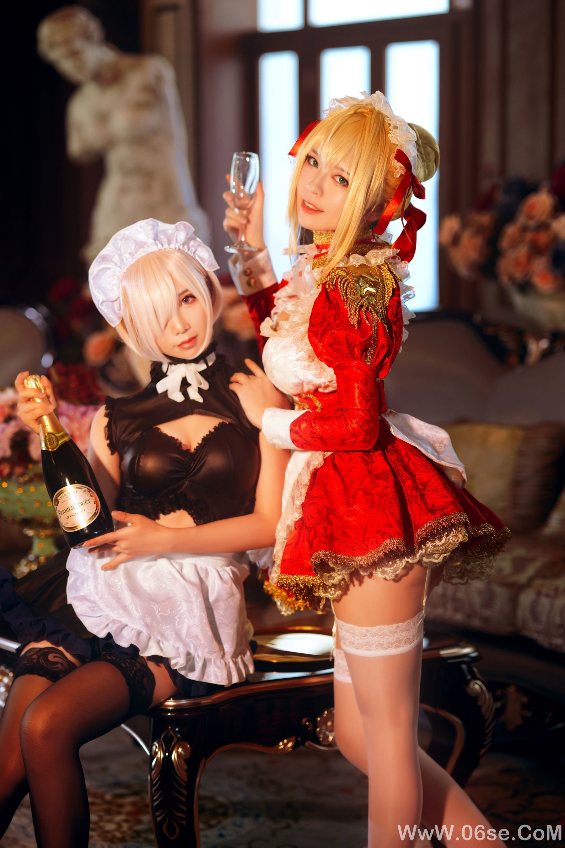 图片[3]-半半子&面饼仙儿 Claudius x Kyrielight Maid[22P]-六色网