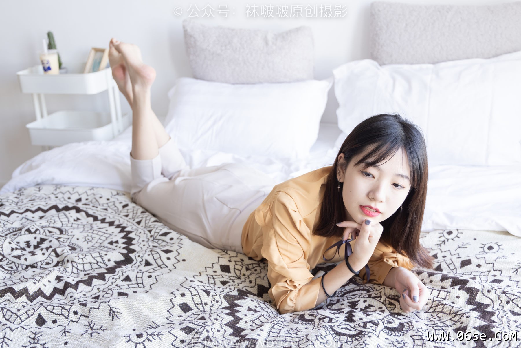 图片[62]-BoBoSocks袜啵啵 No.240 小甜豆-三双高跟鞋、肉丝、裸足[156P]-六色网