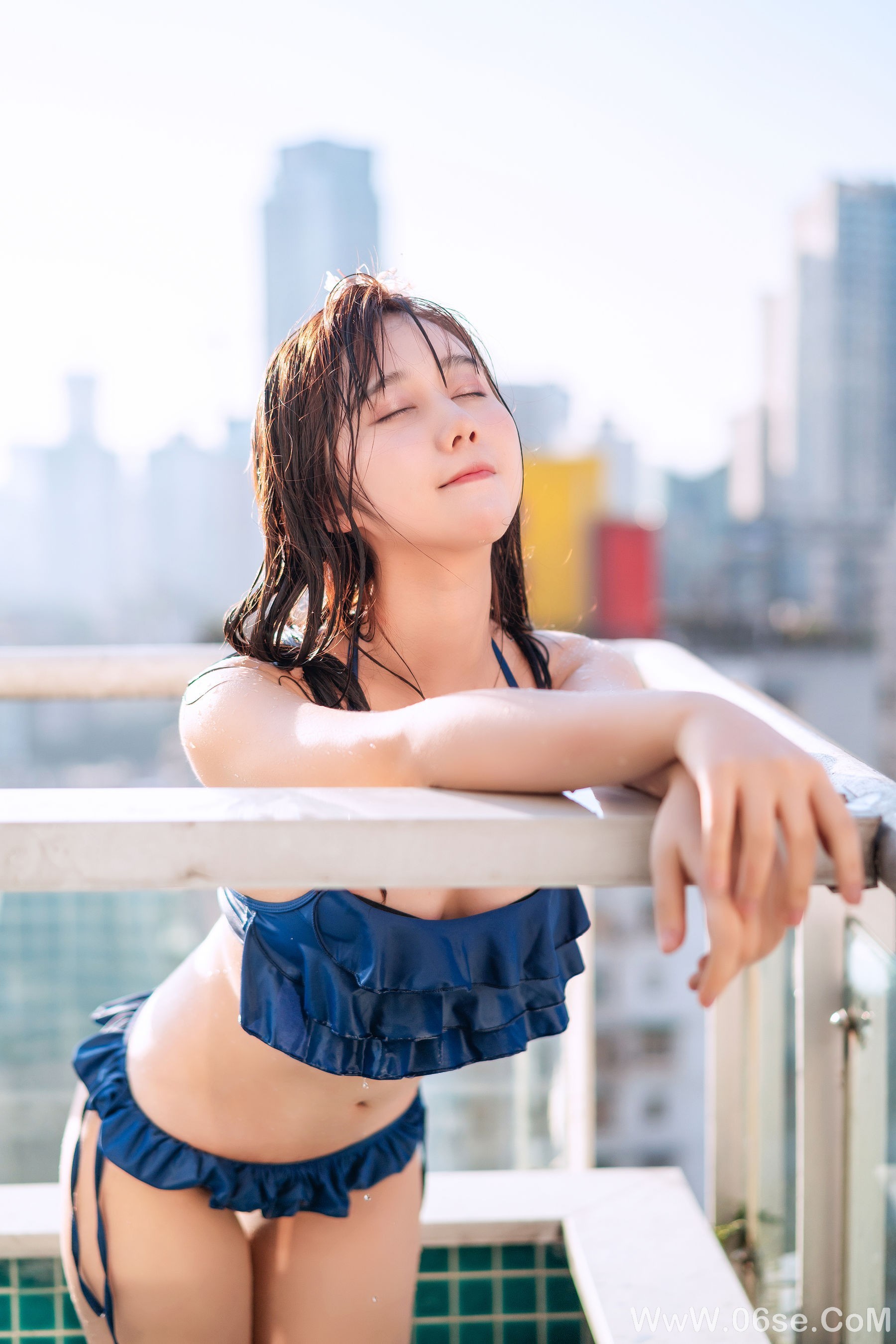 图片[44]-微博福利姬镜酱 私奔之泳衣[61P]-六色网