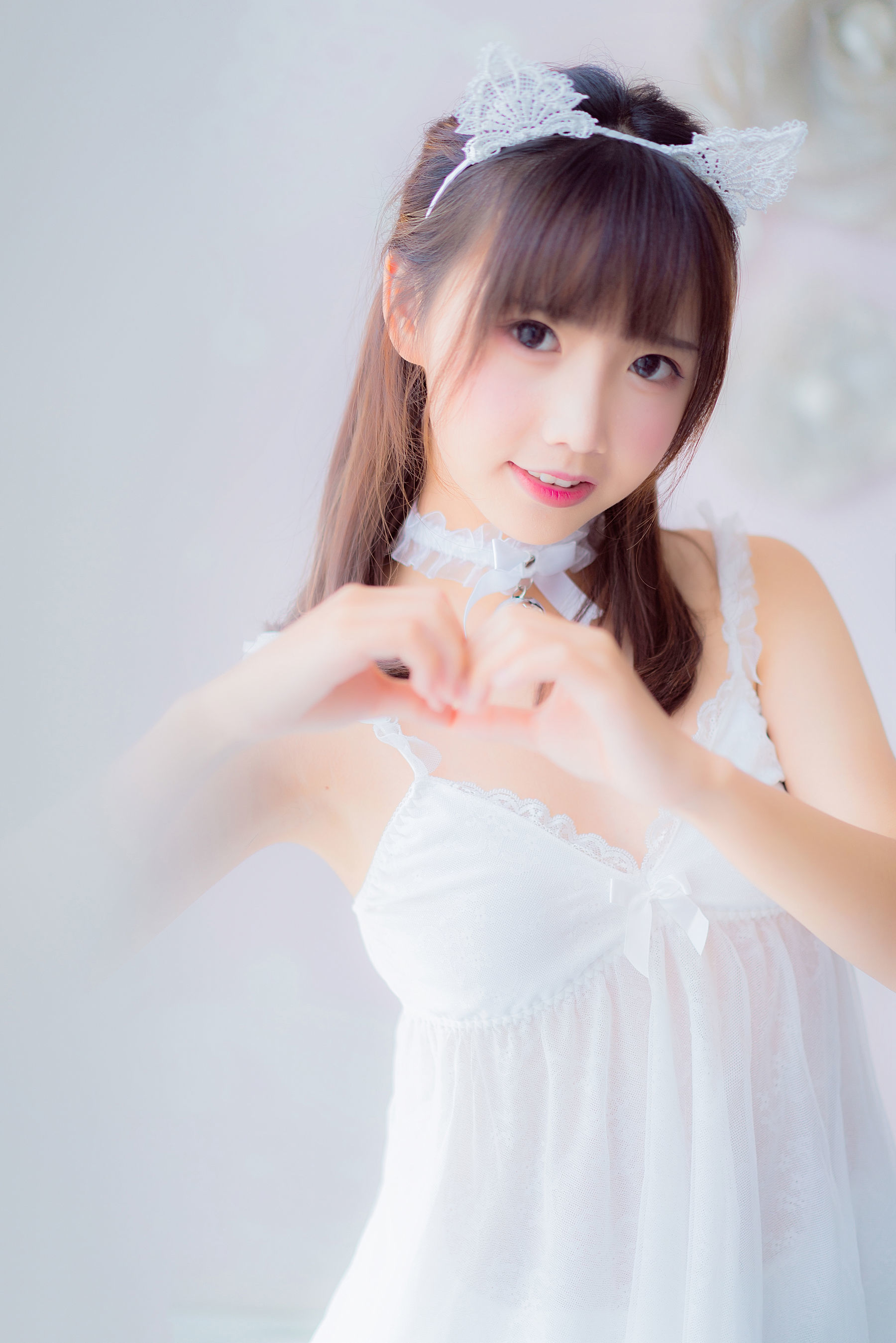 图片[23]-喵糖映画 VOL.415 白裙少女 [30P]-六色网
