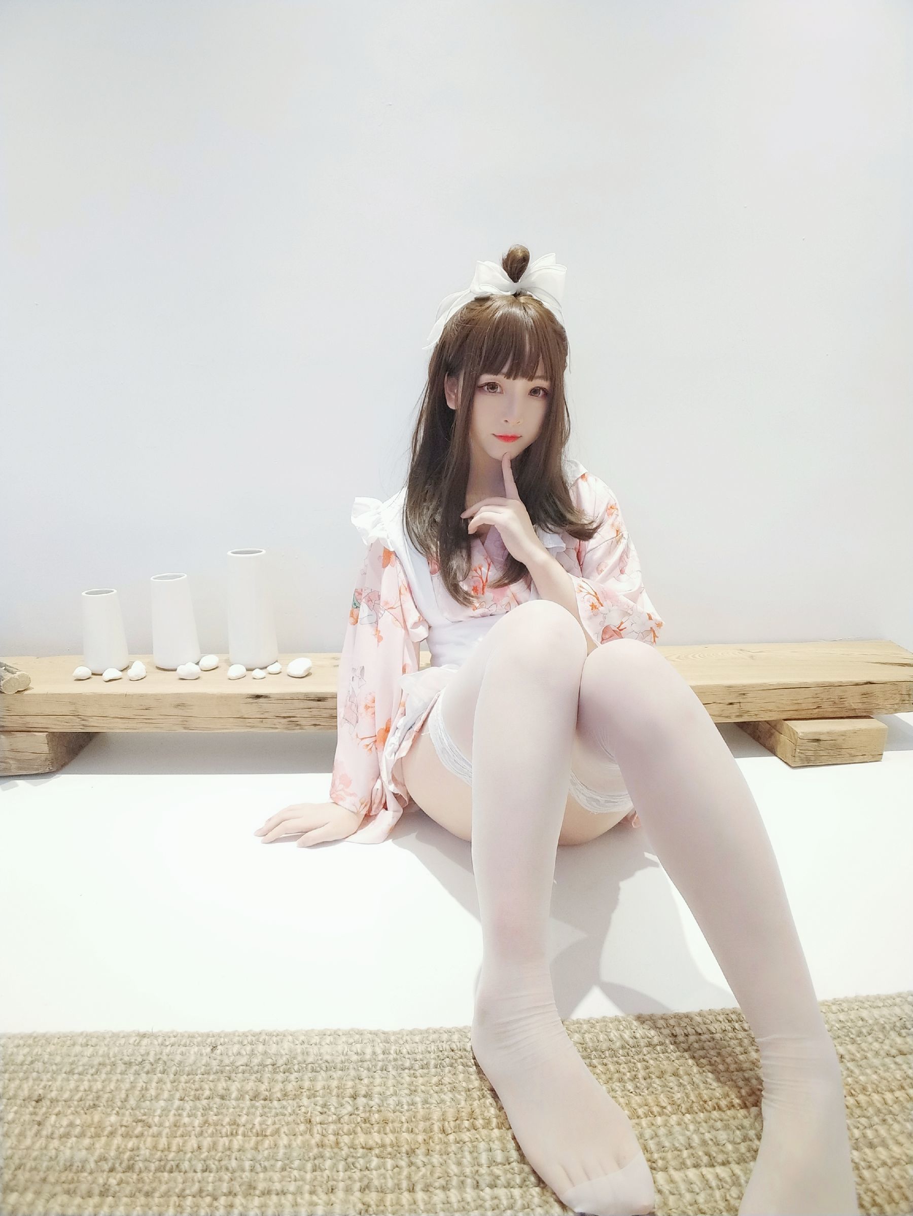 图片[12]-二次元美女古川kagura 浴衣女仆[13P]-六色网
