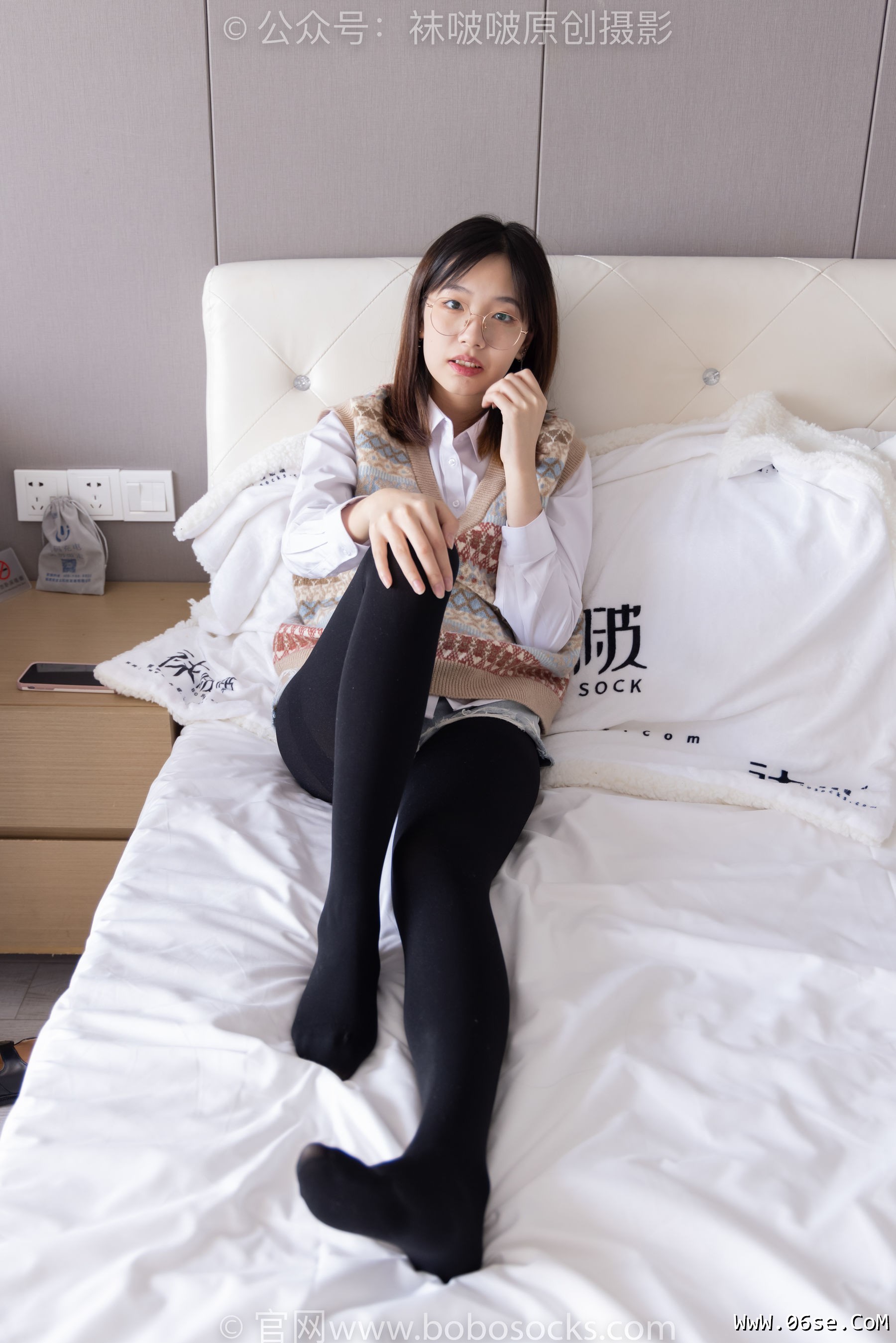 图片[89]-BoBoSocks袜啵啵 No.169 小甜豆-黑皮鞋、厚黑丝、厚肉丝[145P]-六色网