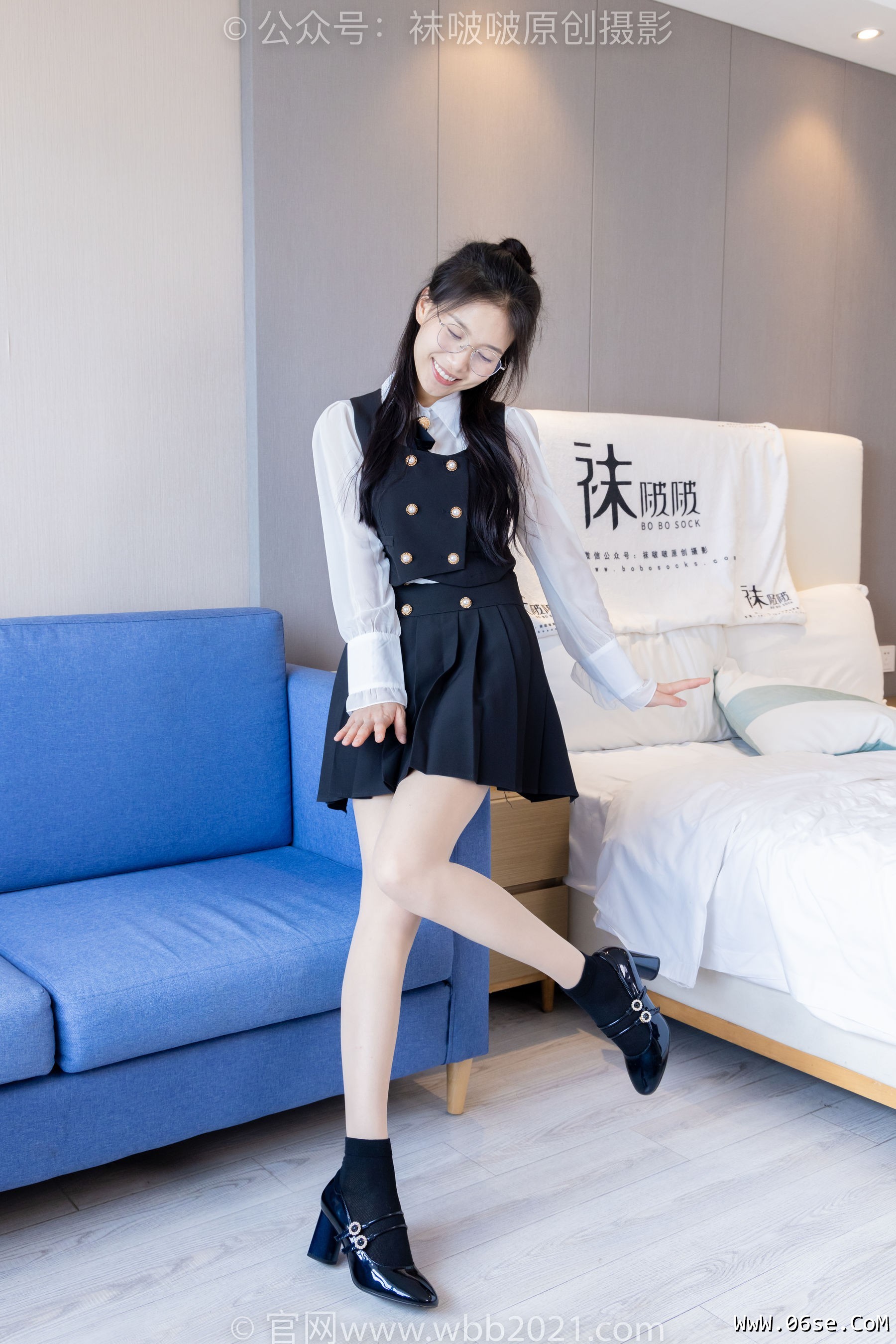 图片[55]-BoBoSocks袜啵啵 No.431 芝士 -高跟鞋、板鞋、黑棉袜、粉棉袜、油亮肉丝[140P]-六色网