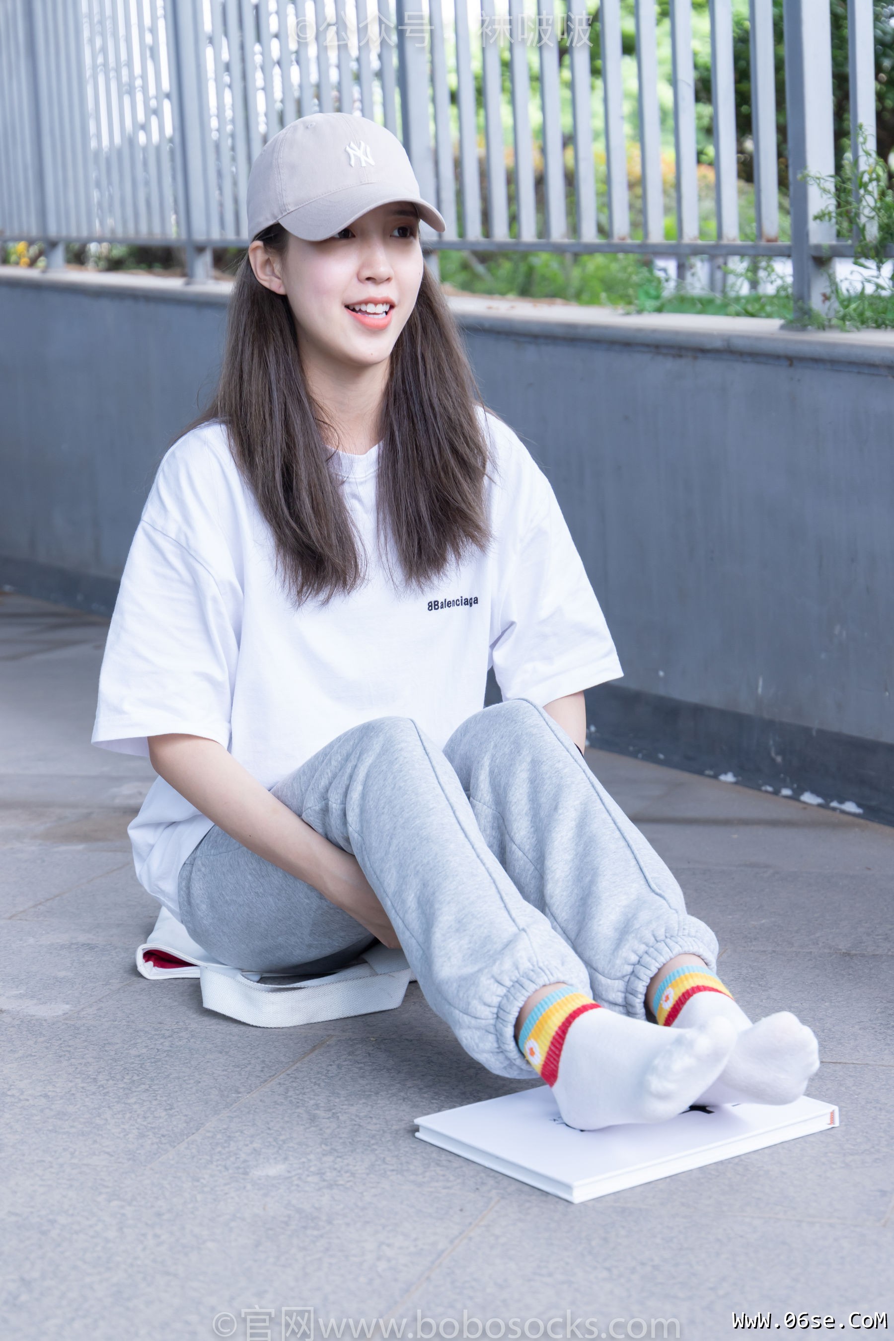 图片[73]-BoBoSocks袜啵啵 No.012 泡芙-运动鞋、白棉袜、裸足[132P]-六色网