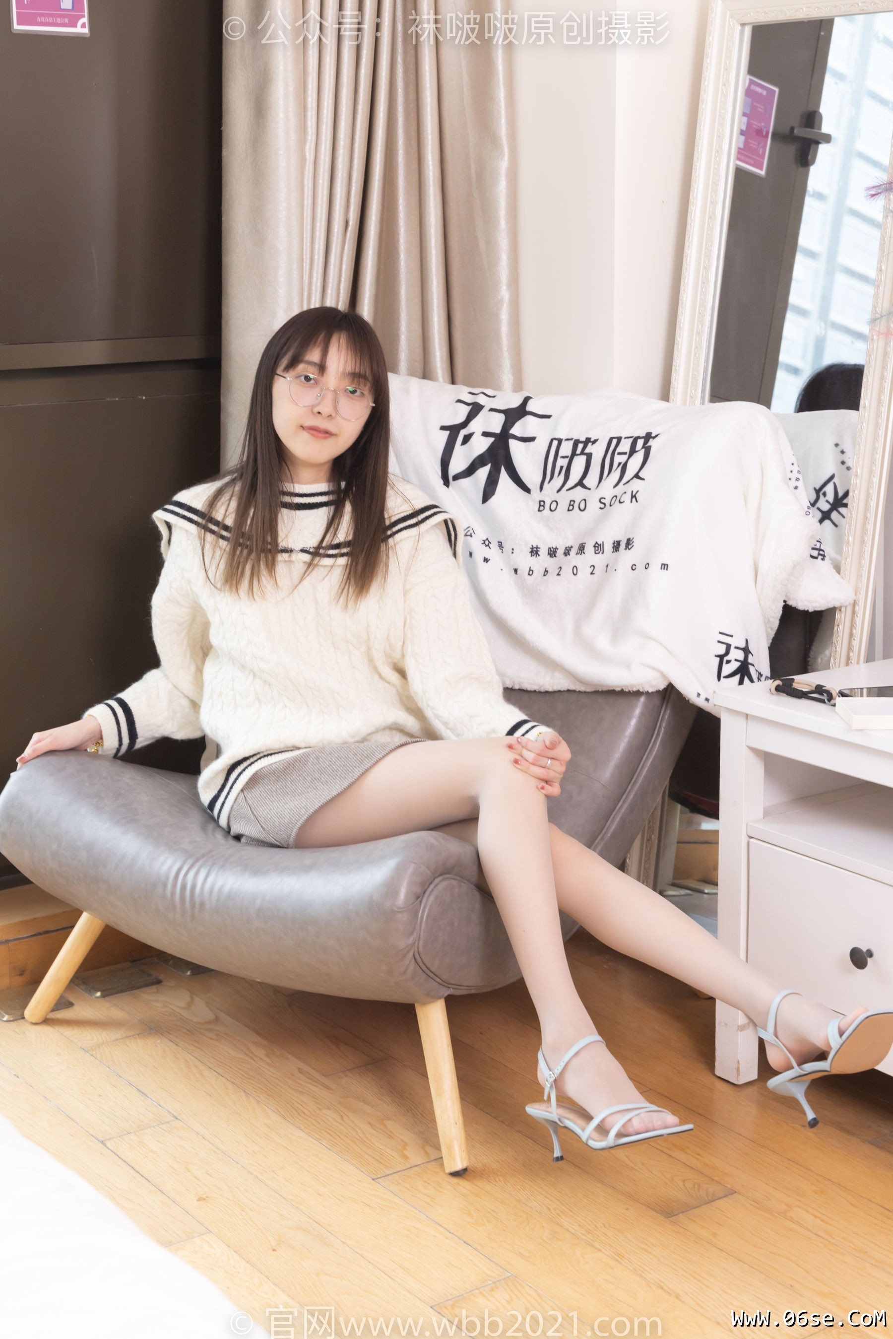 图片[58]-BoBoSocks袜啵啵 No.361 稚予 -高跟凉鞋、平底鞋、超薄黑丝、灰丝[160P]-六色网