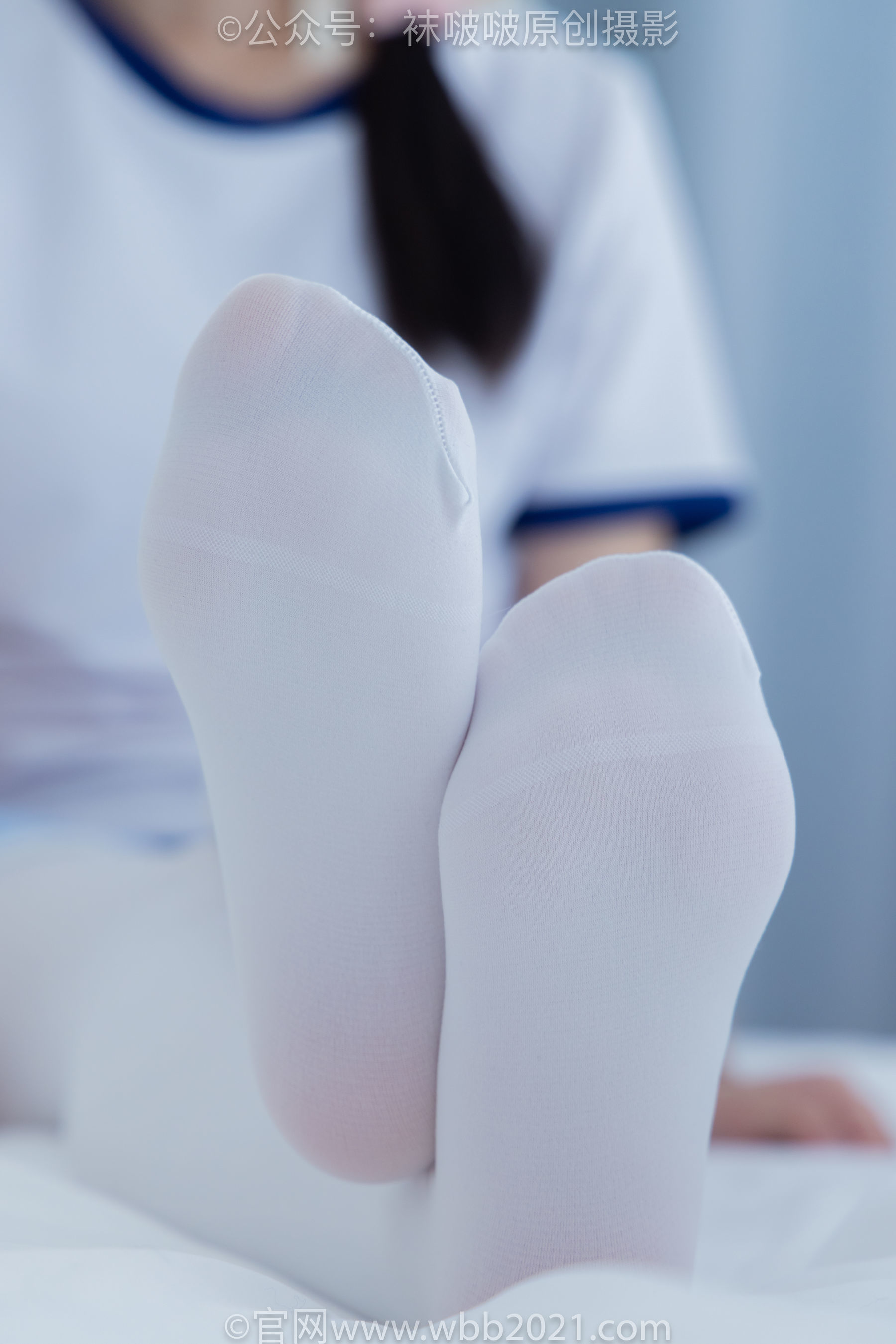 图片[23]-BoBoSocks袜啵啵 No.325 甜甜圈 -皮鞋、厚白丝[145P]-六色网