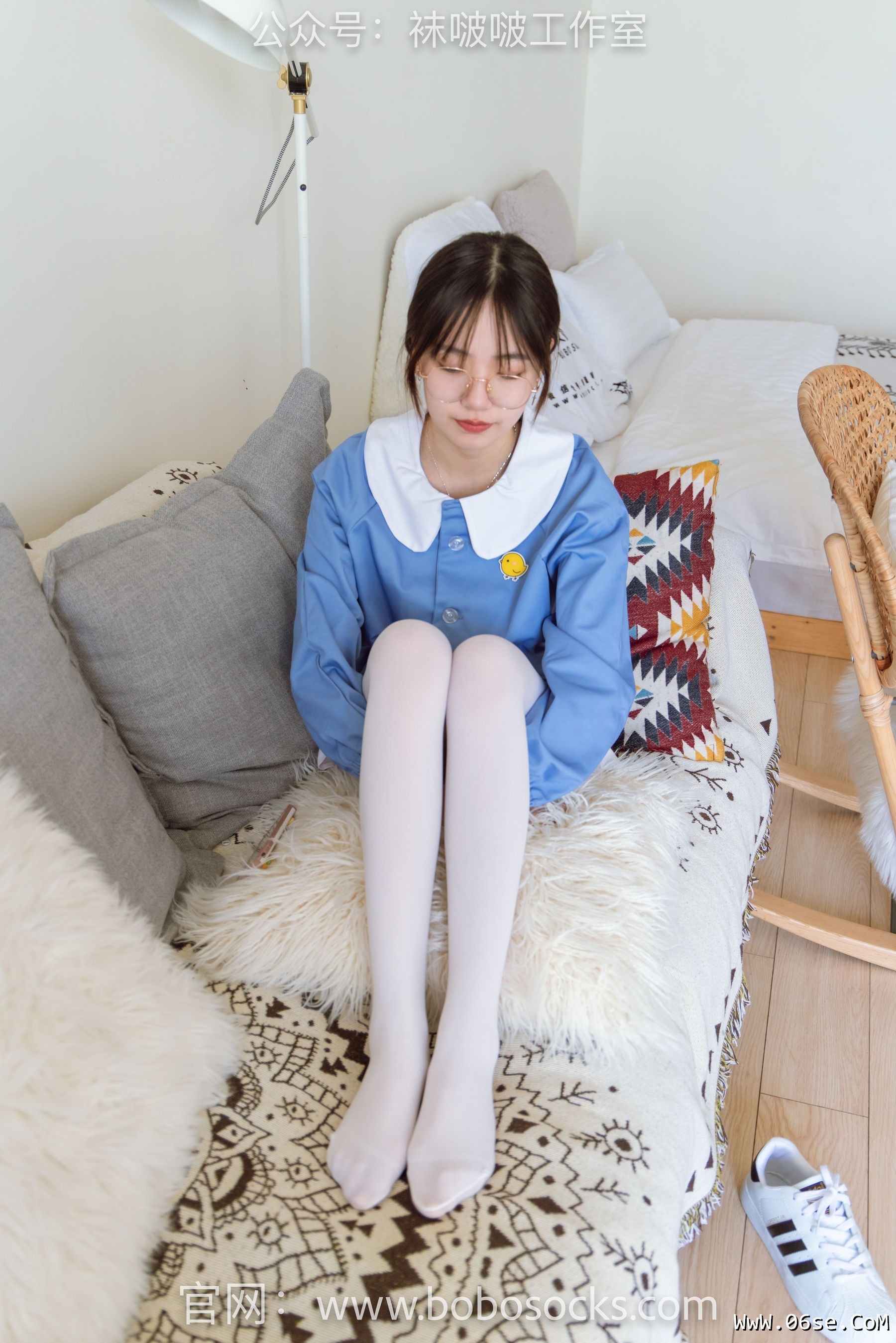 图片[80]-BoBoSocks袜啵啵 No.093 小甜豆-贝壳头、厚白丝[132P]-六色网