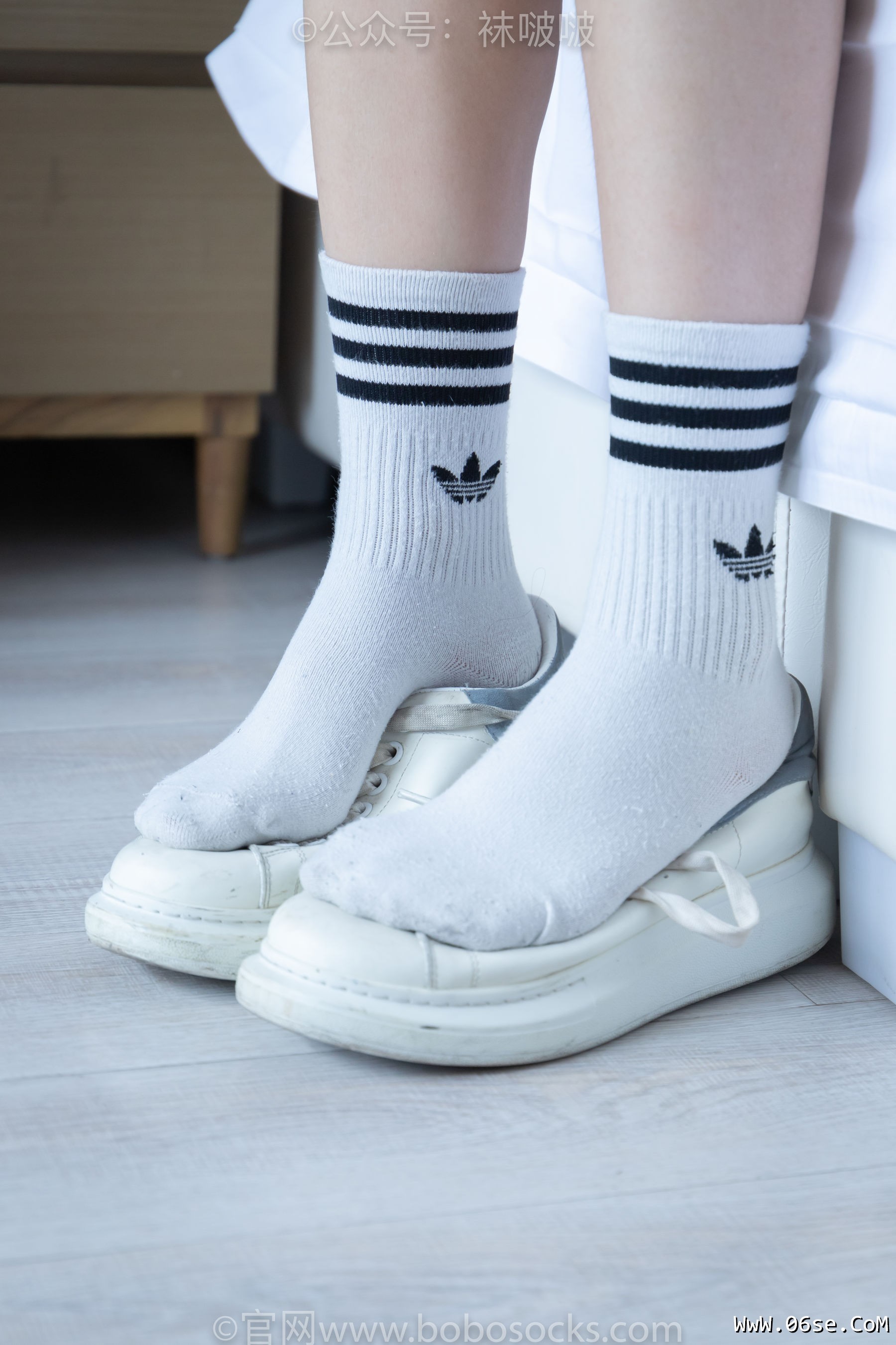 图片[45]-BoBoSocks袜啵啵 No.003 果冻-麦昆鞋、白色脏棉袜[133P]-六色网